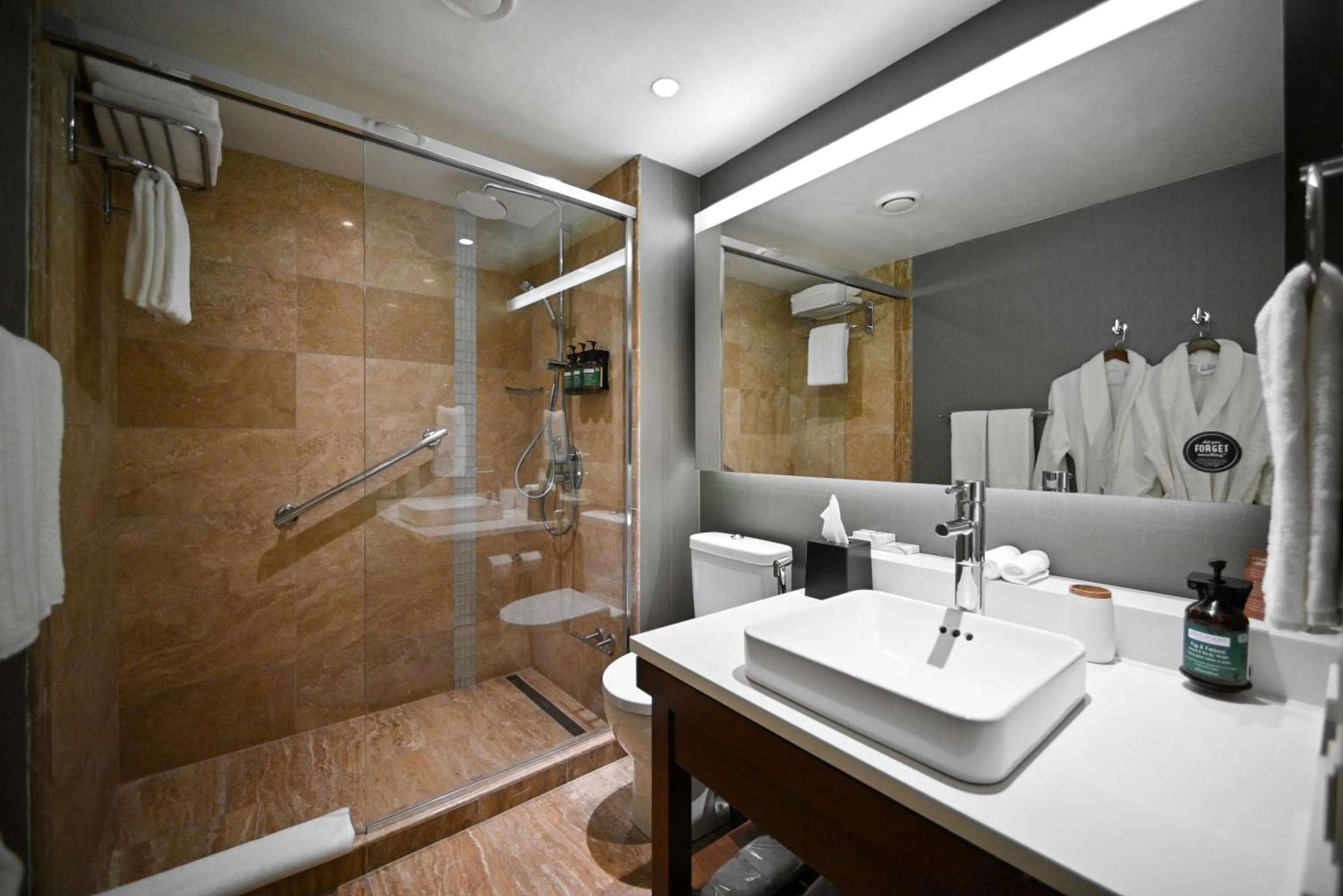 Shower in Yerevan Place Hotel