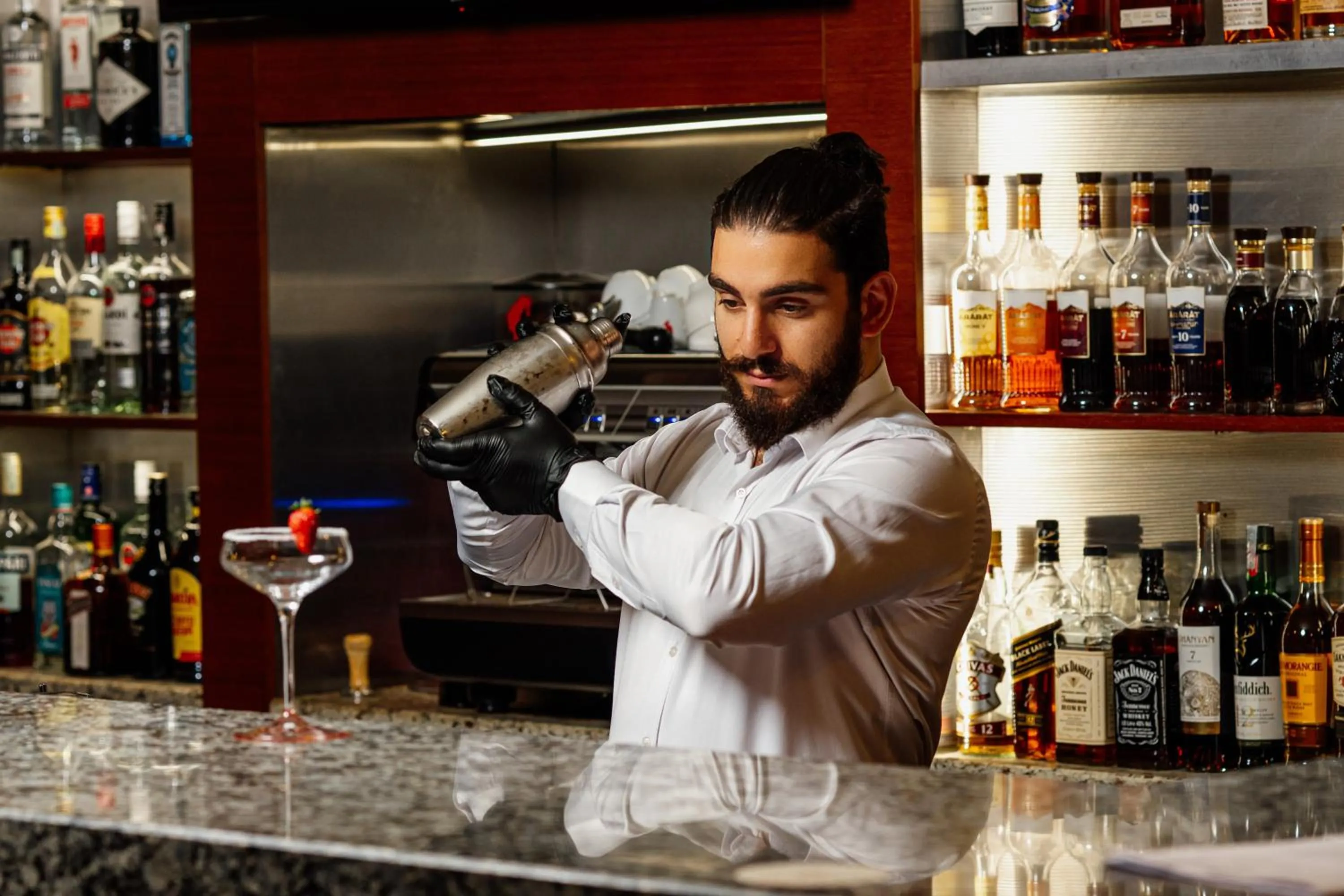 Lounge or bar in Yerevan Place Hotel