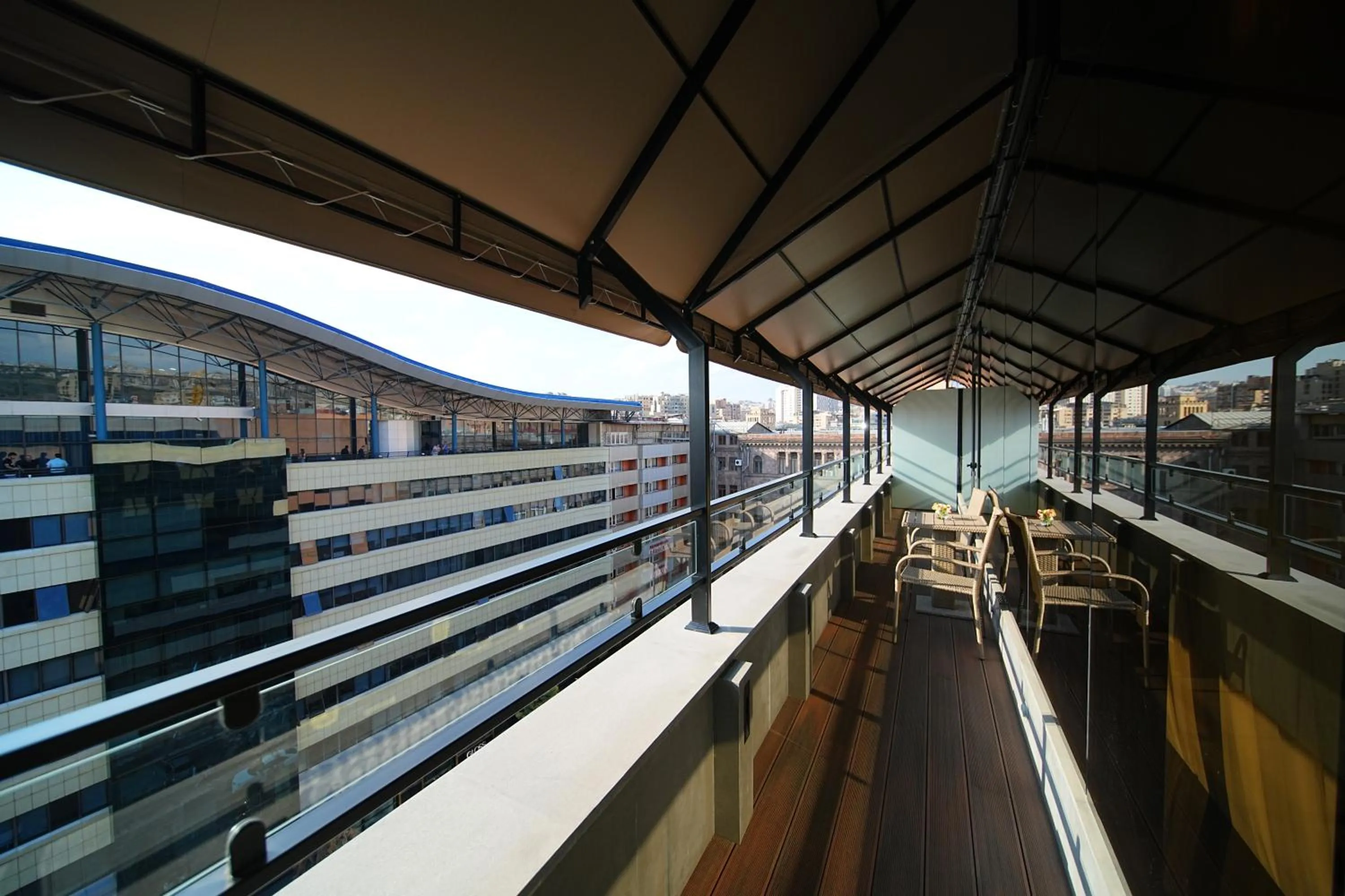 Balcony/Terrace in Yerevan Place Hotel