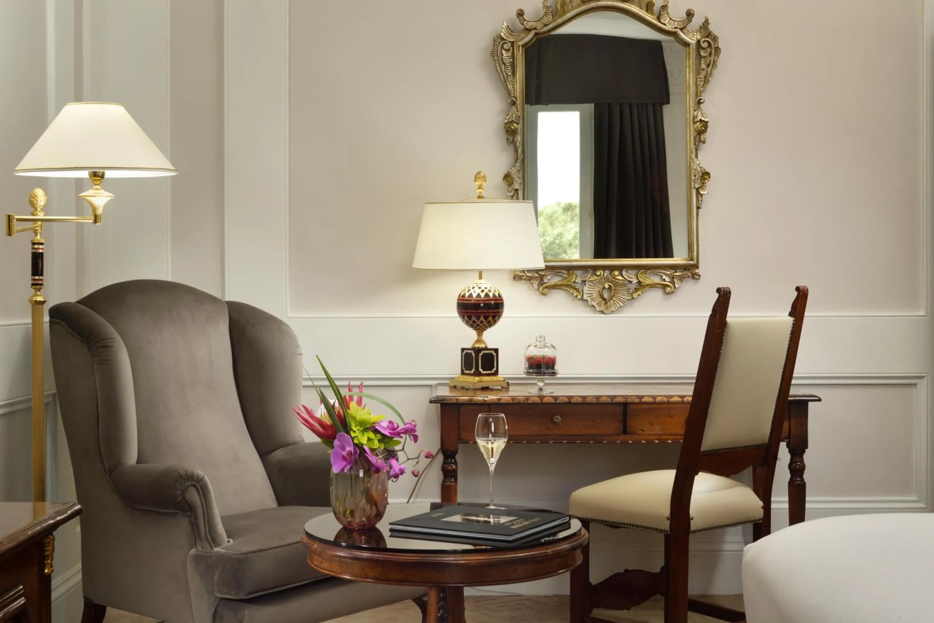 Living room in Hotel Splendide Royal - The Leading Hotels of the World