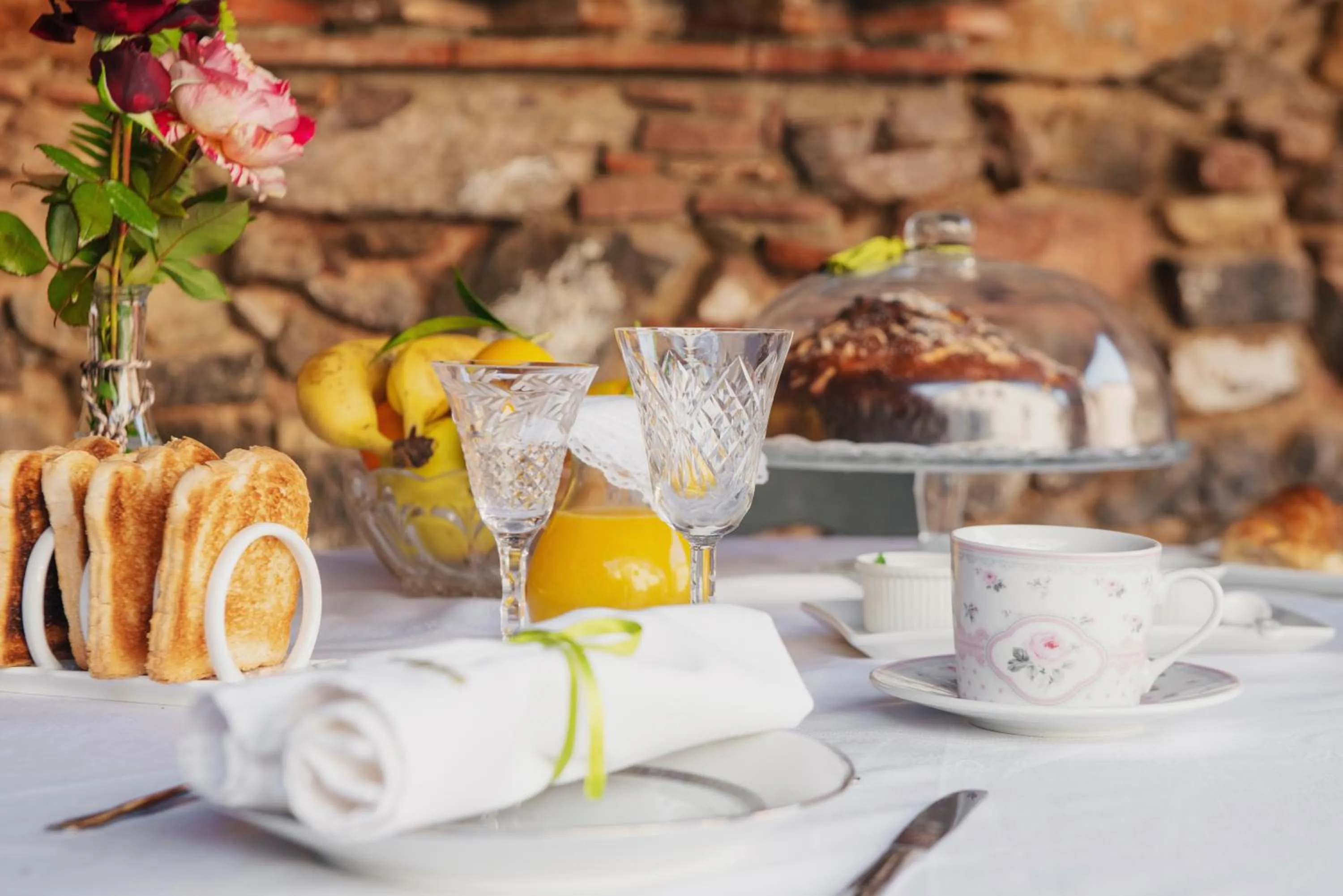 Breakfast in Masia Can Viver - Olive oil tourism B&B