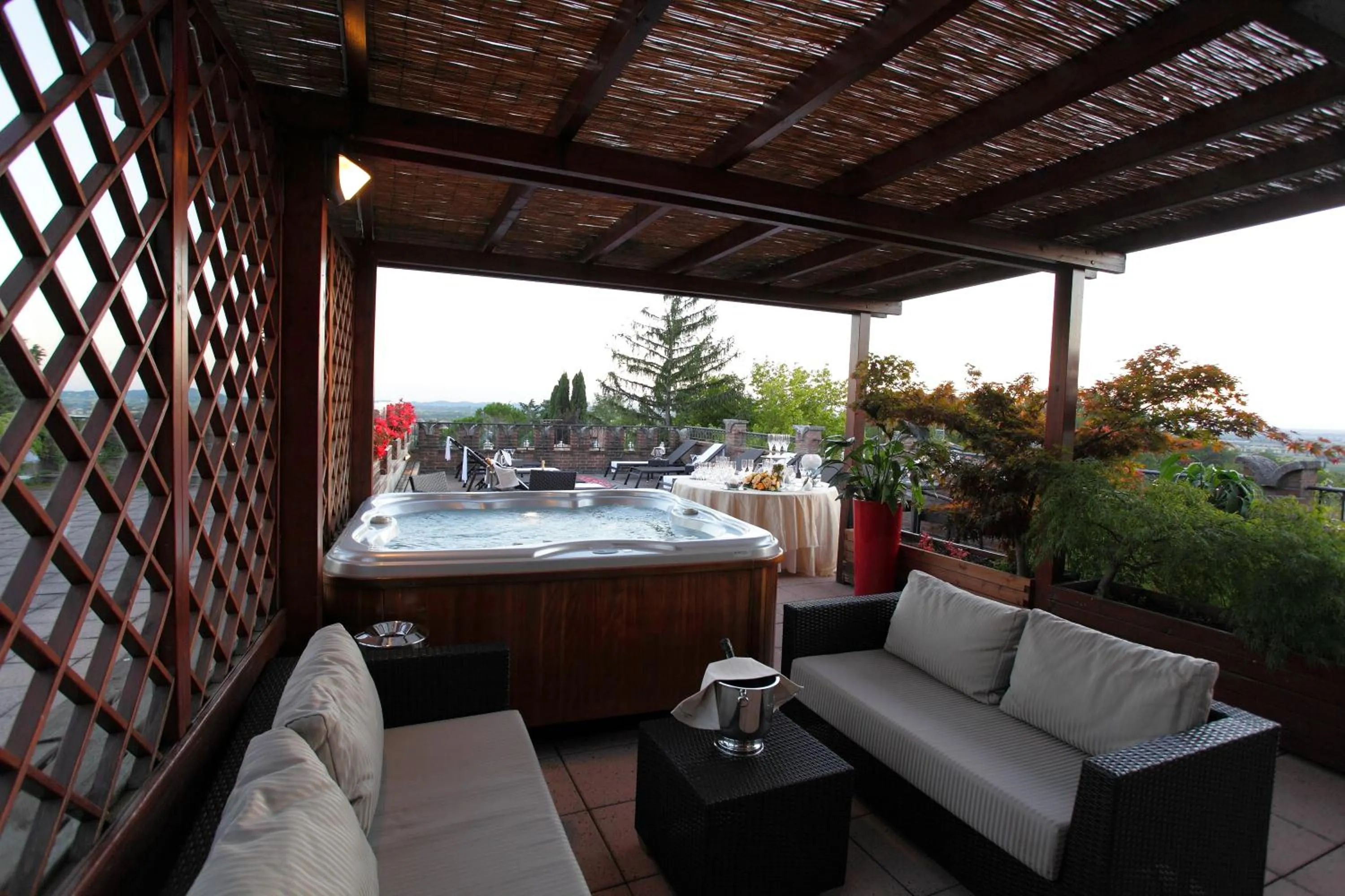 Balcony/Terrace in Locanda al Castello Wellness Resort
