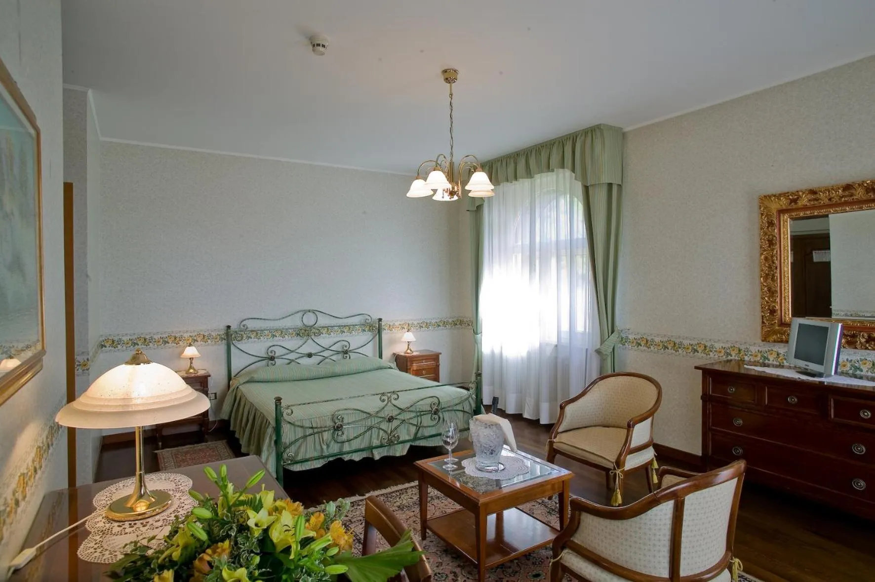 Photo of the whole room, Bed in Locanda al Castello Wellness Resort