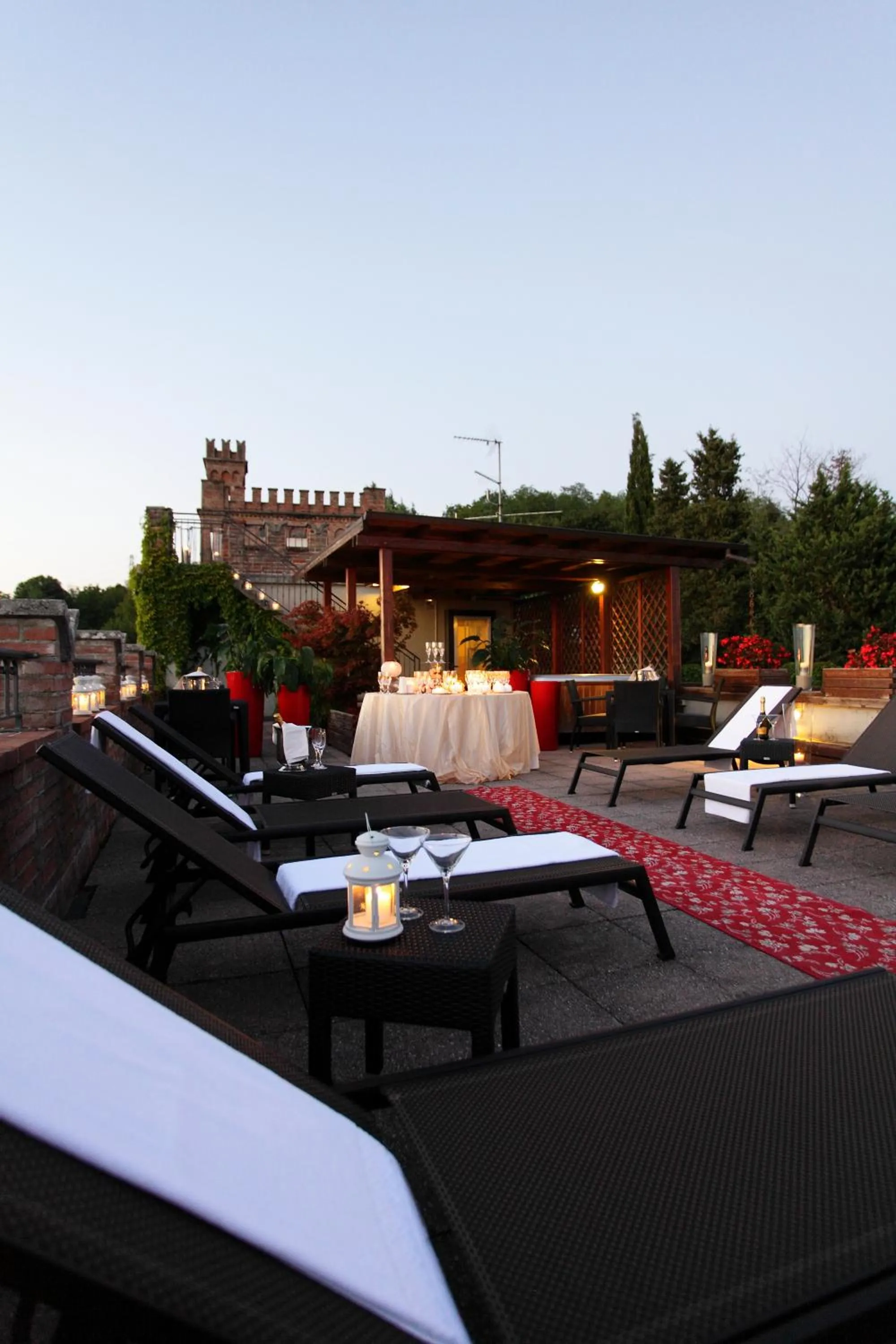 Balcony/Terrace in Locanda al Castello Wellness Resort