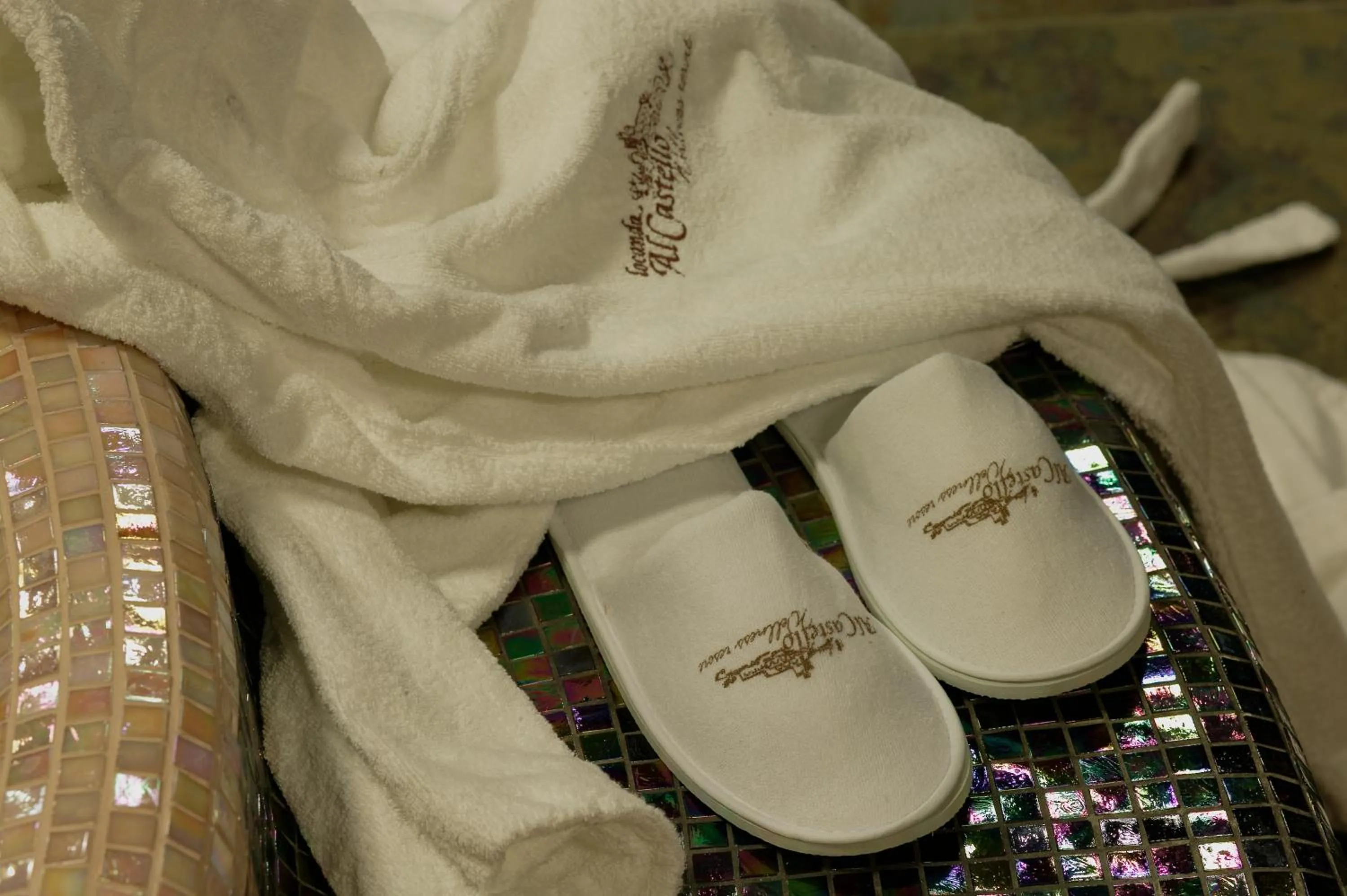 Bathroom in Locanda al Castello Wellness Resort