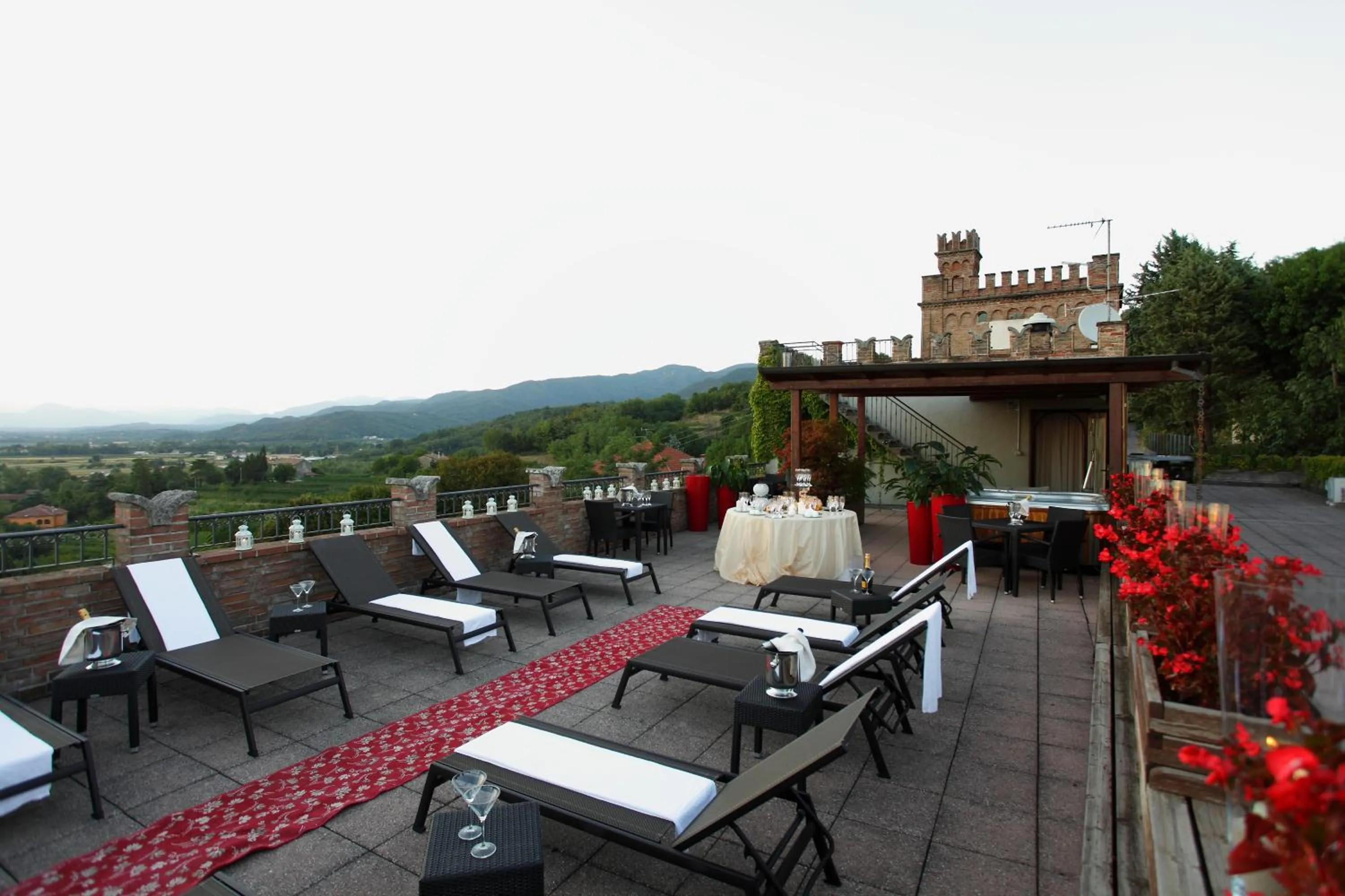Balcony/Terrace in Locanda al Castello Wellness Resort