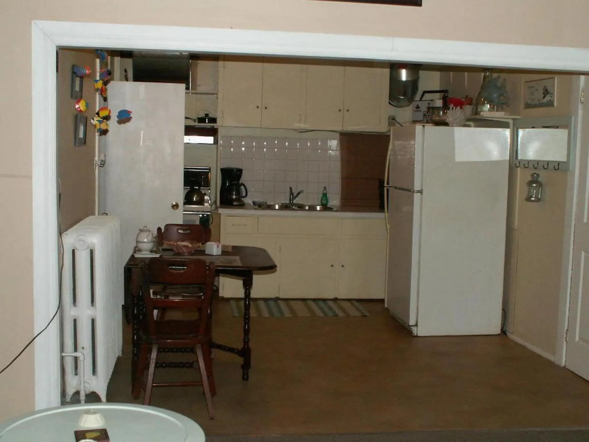 Kitchen or kitchenette in Canalside Restaurant & Inn