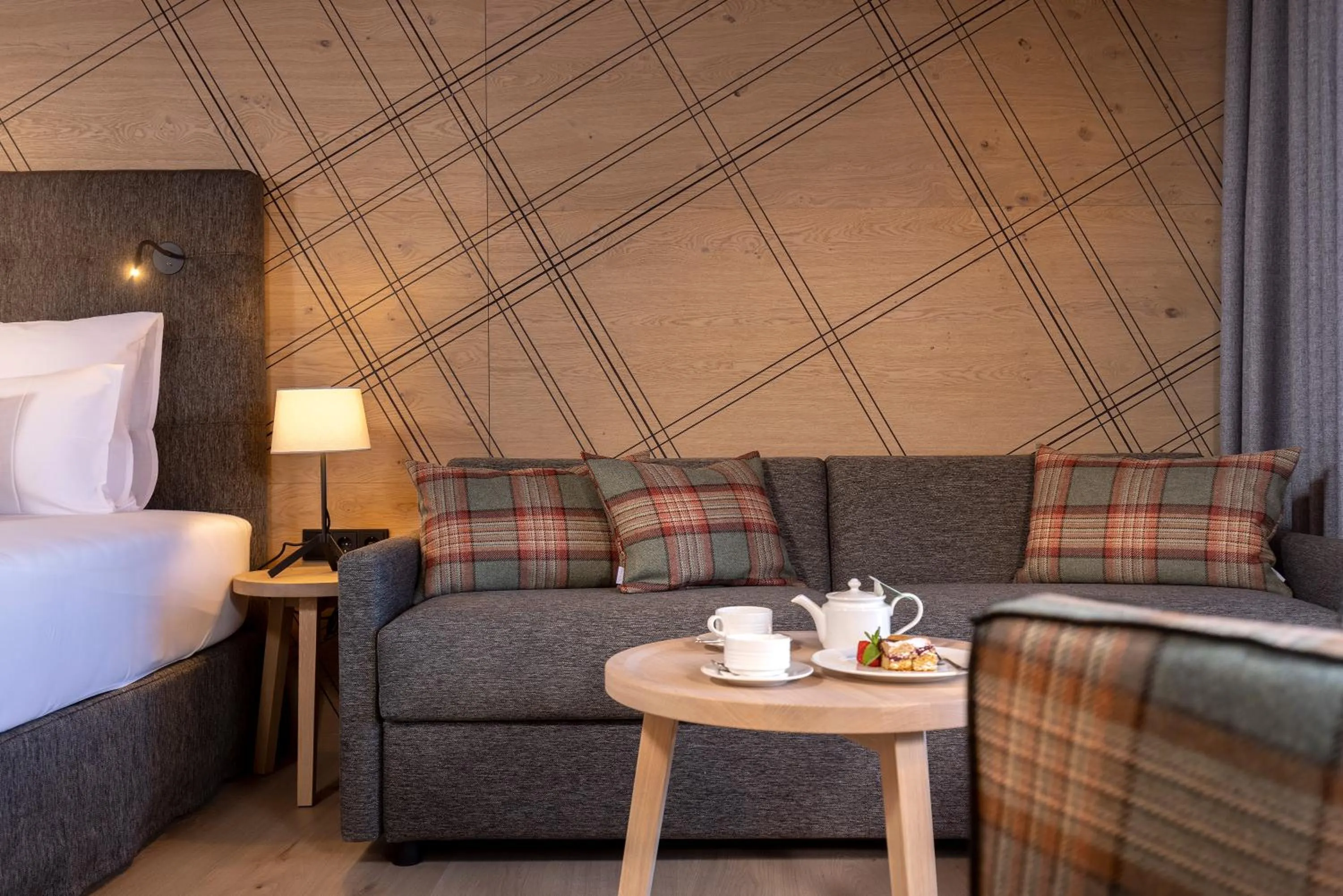 Photo of the whole room, Bed in Defereggental Hotel & Resort