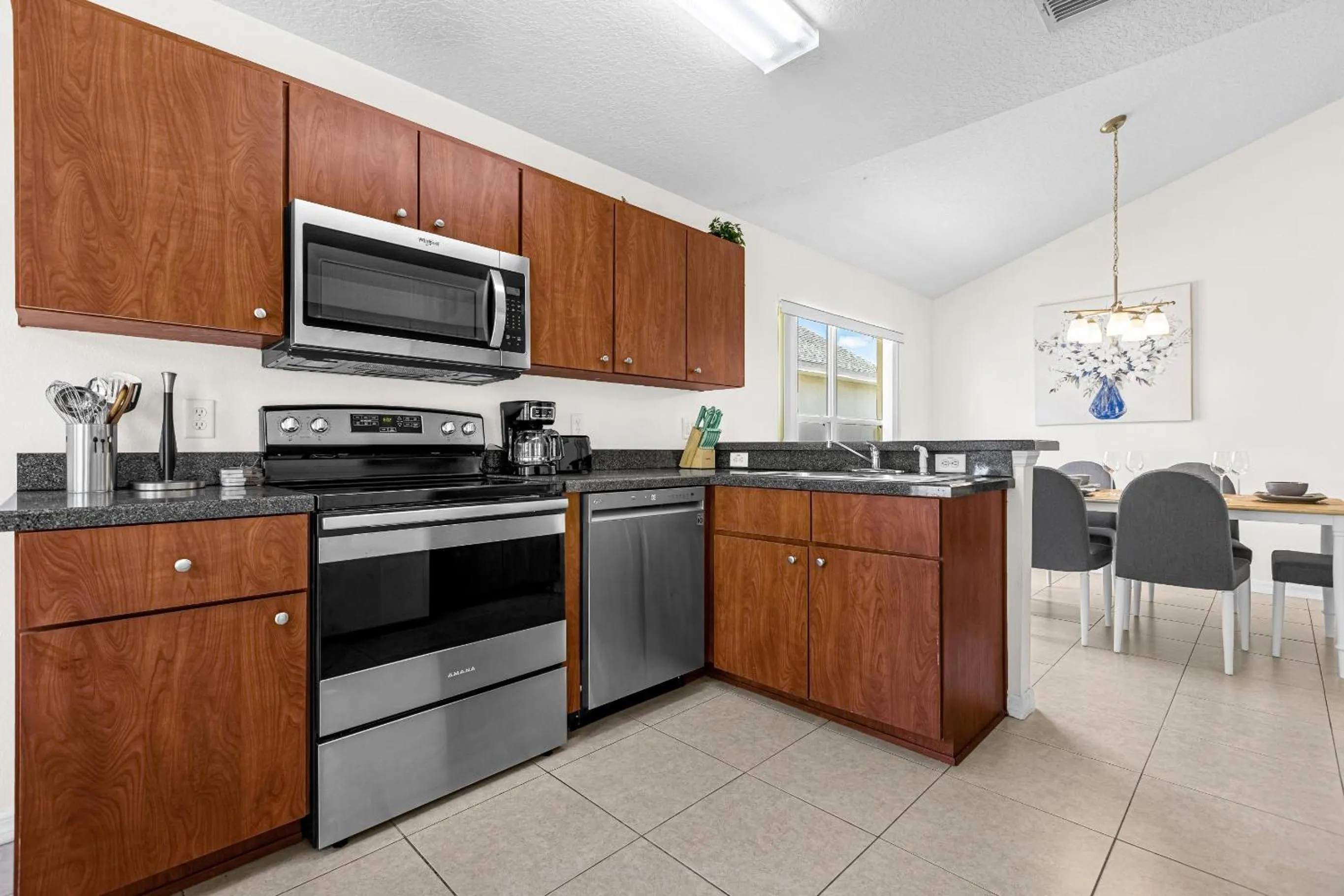 Kitchen or kitchenette in Disney Area 4BR Home with Heated Private Pool