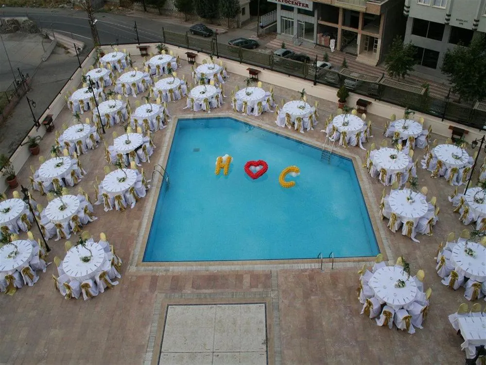 Pool view in Plaza Hotel Diyarbakir