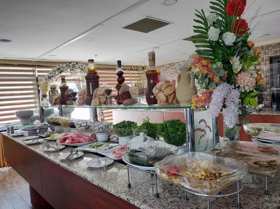 Food and drinks in Plaza Hotel Diyarbakir