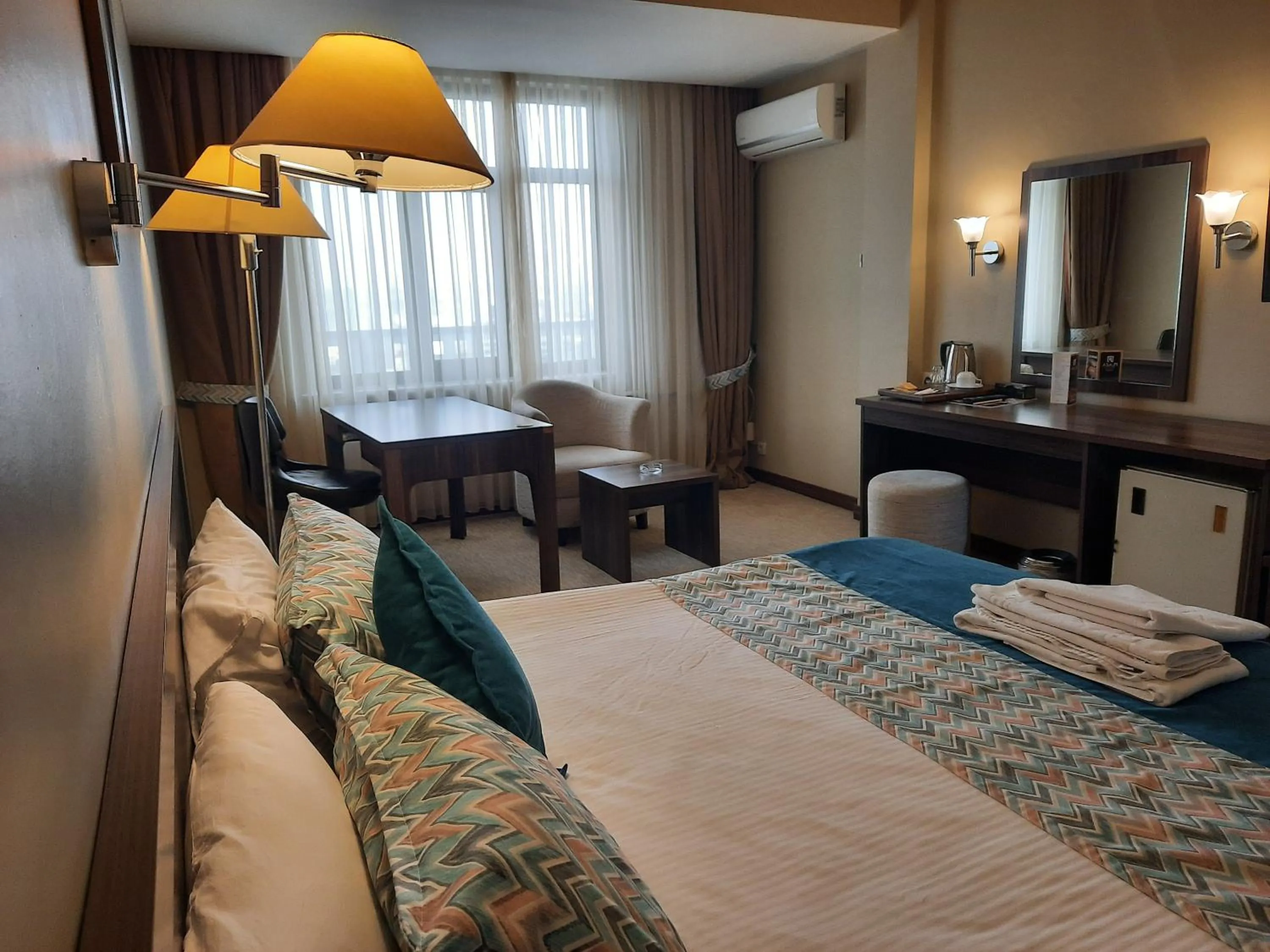 Bed in Plaza Hotel Diyarbakir