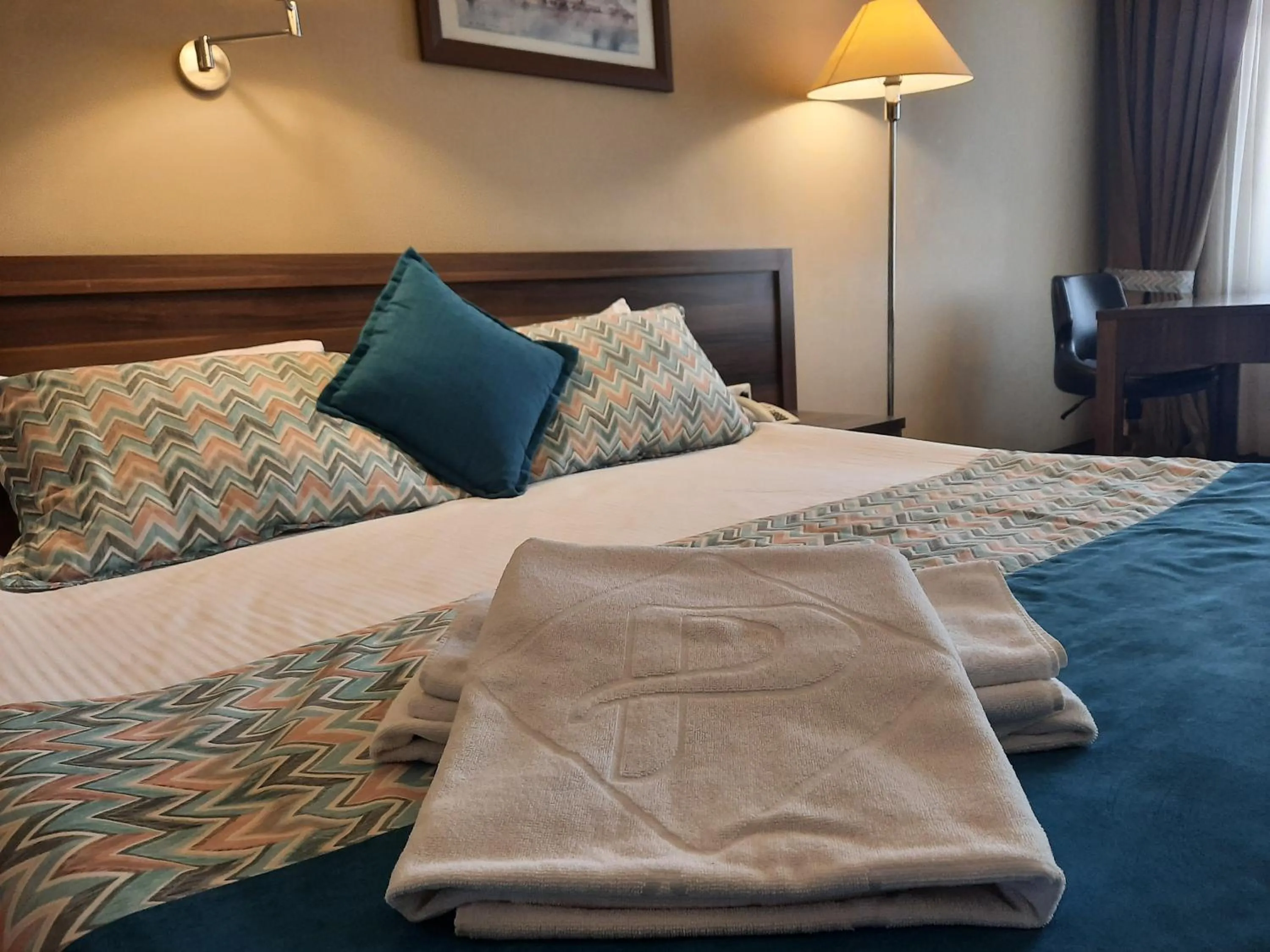 Bed in Plaza Hotel Diyarbakir