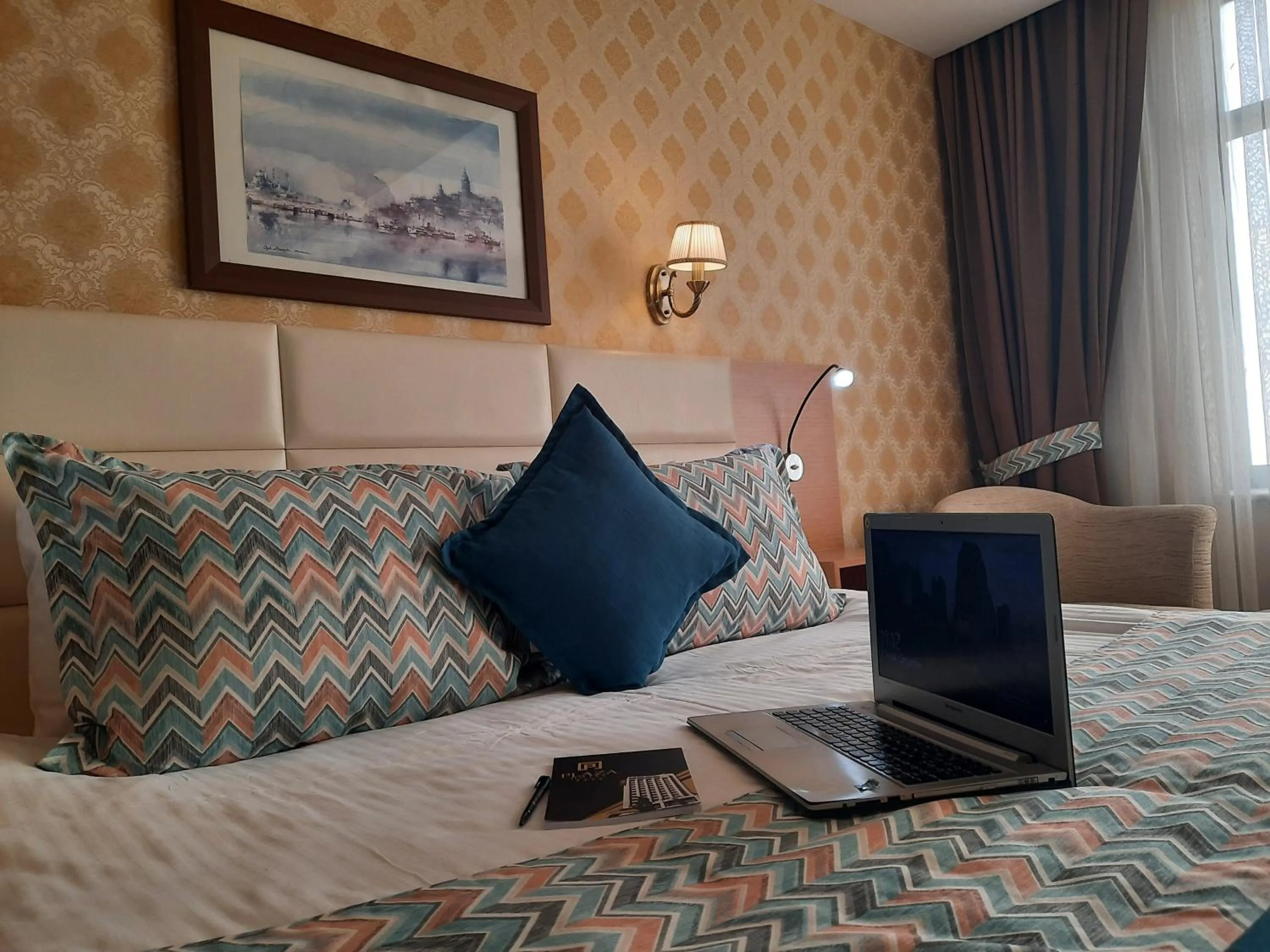 Bed in Plaza Hotel Diyarbakir