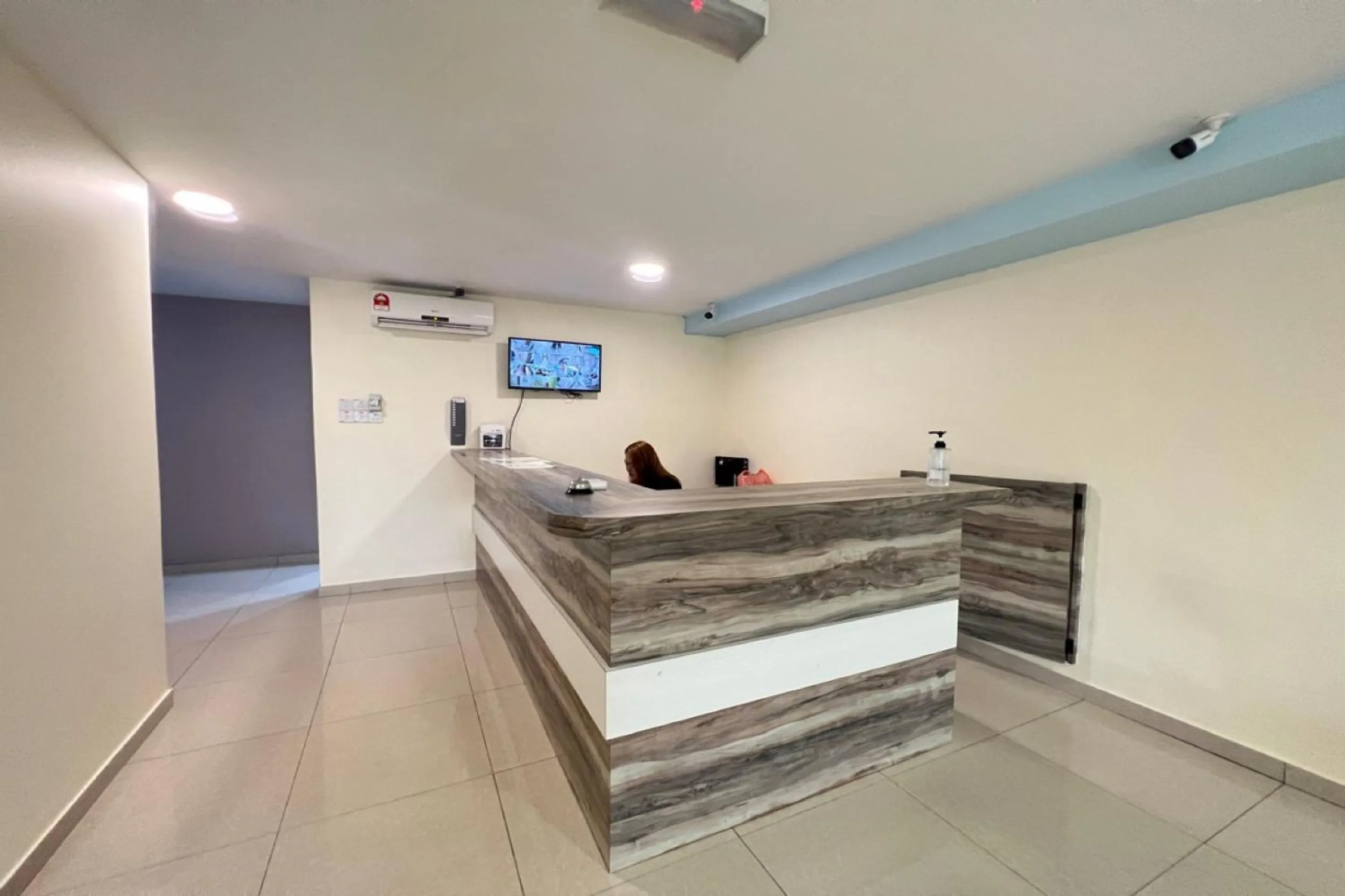 Lobby or reception in Stutong Point managed by SECOM