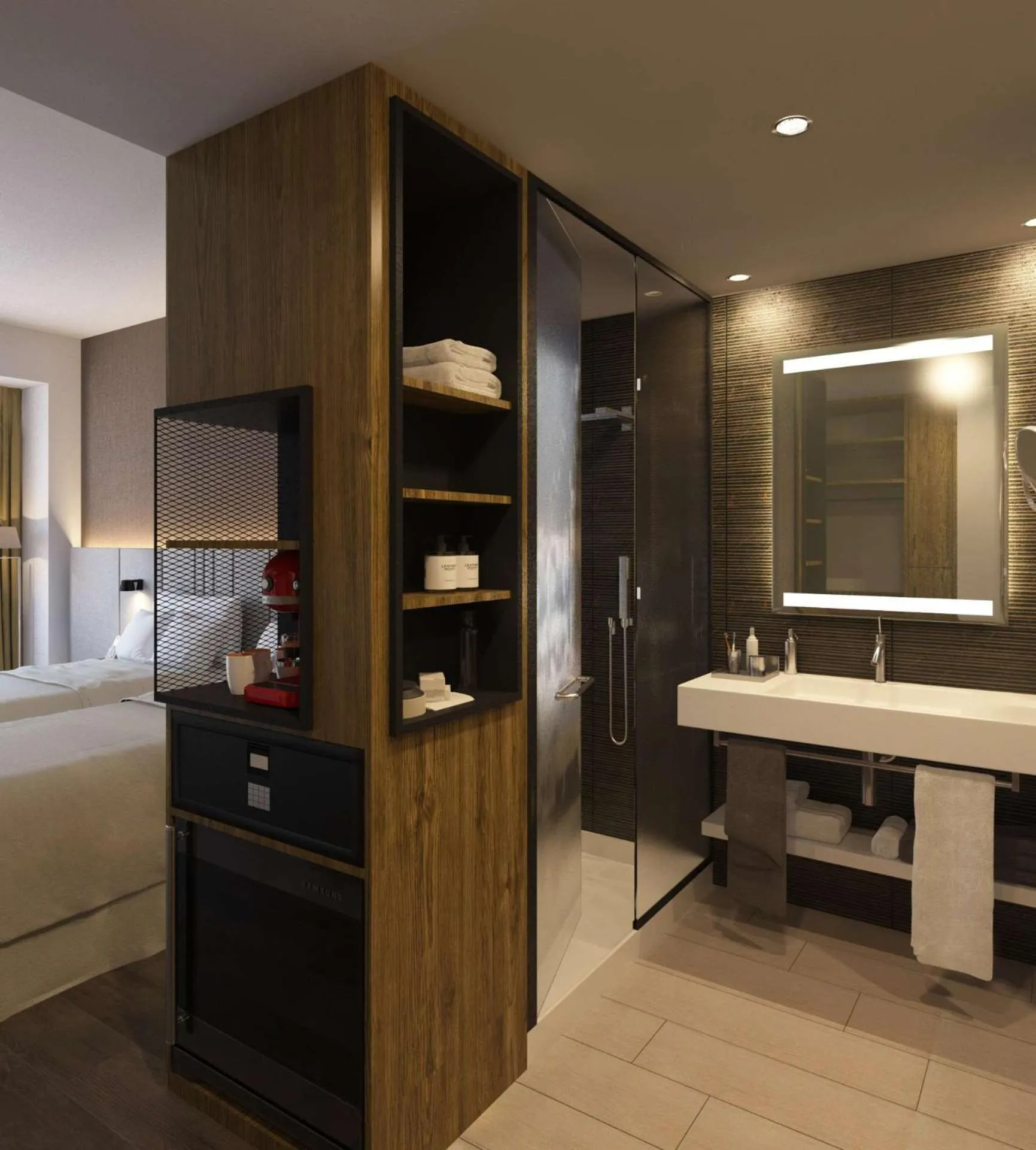 Bedroom, Bed in NH Iquique Pacifico