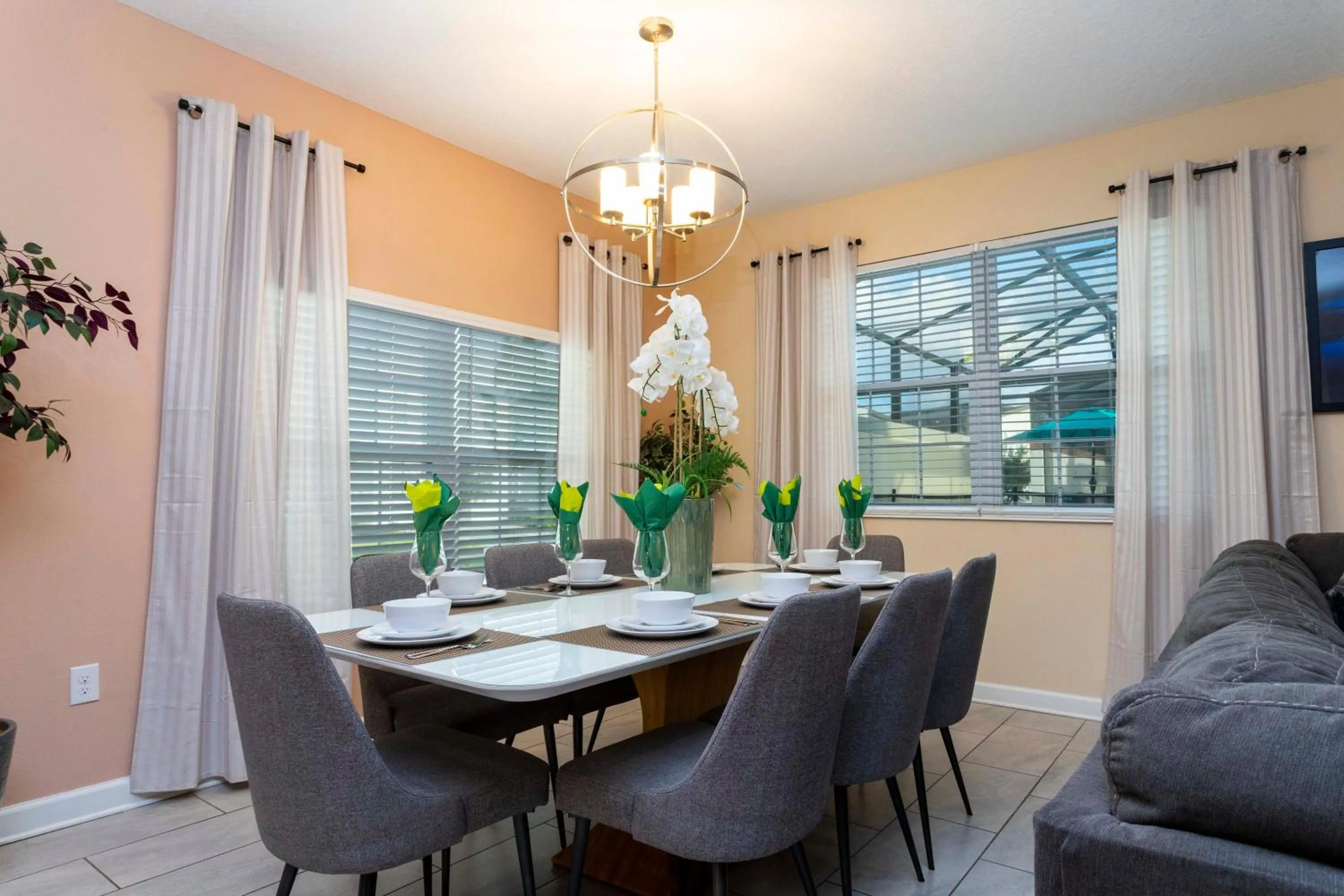 Magnificent 5Bd w/ Pool Close to Disney @Storey Lake 4800