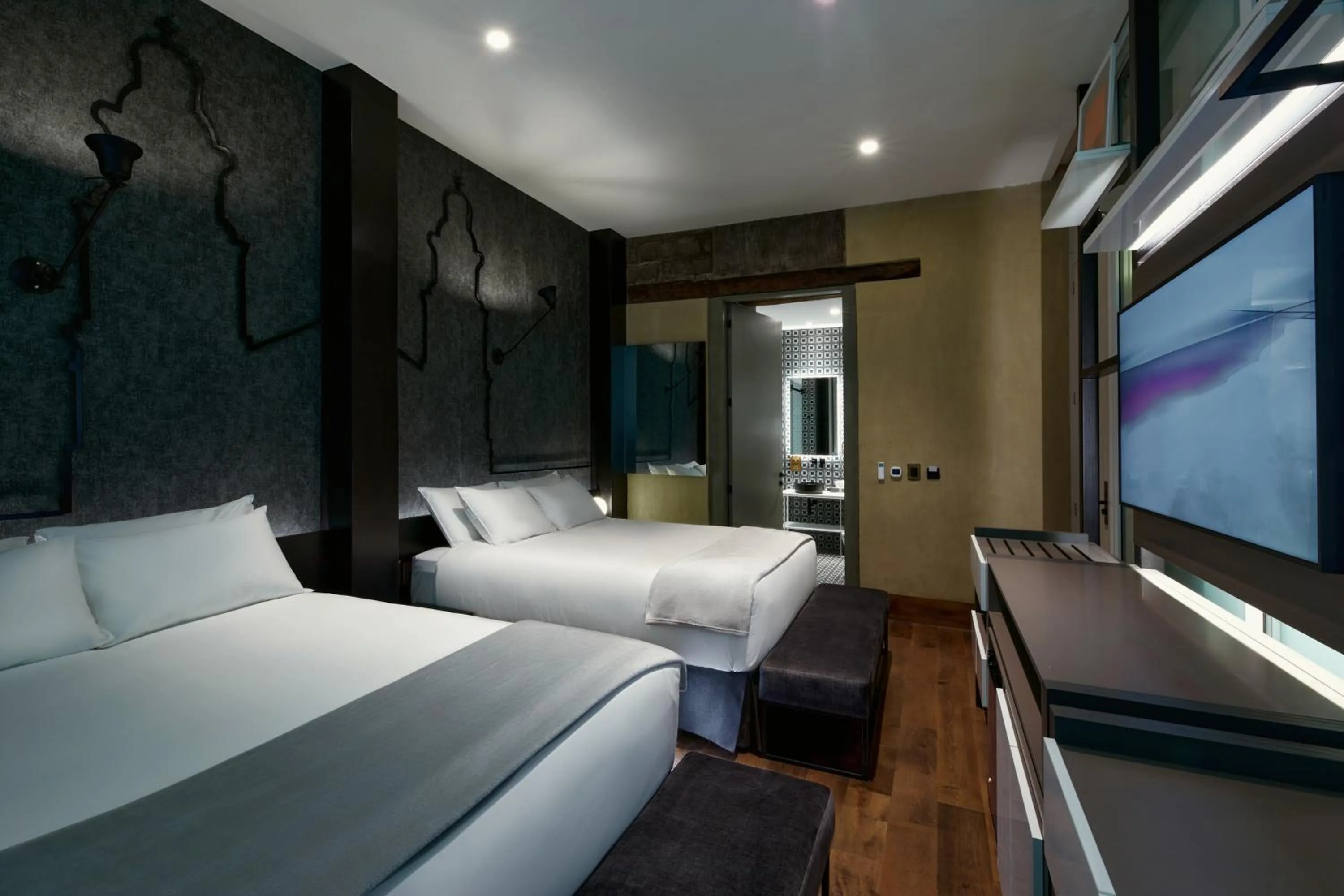 Bed in Casa Firenza Hotel & Suites Boutique
