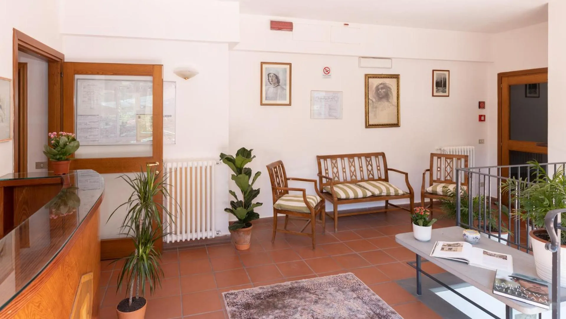 Lobby or reception in Hotel Villa Bonelli