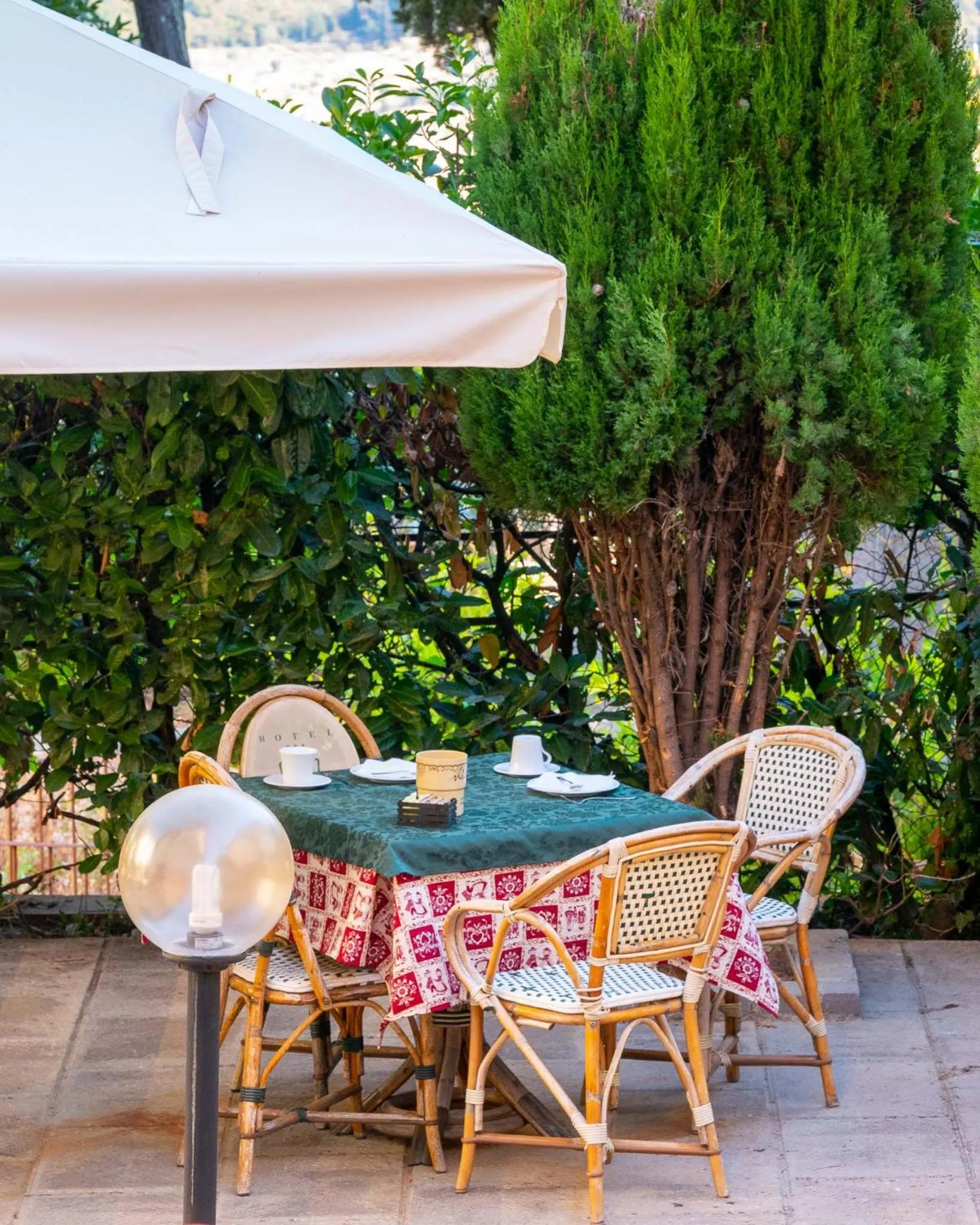 Patio in Hotel Villa Bonelli