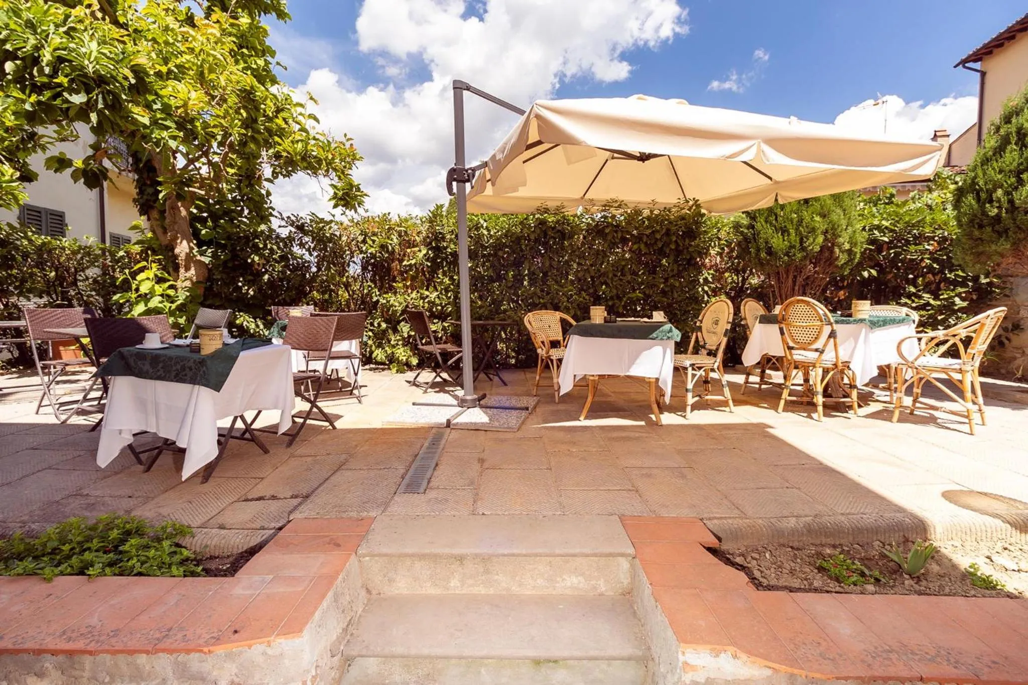 Patio in Hotel Villa Bonelli