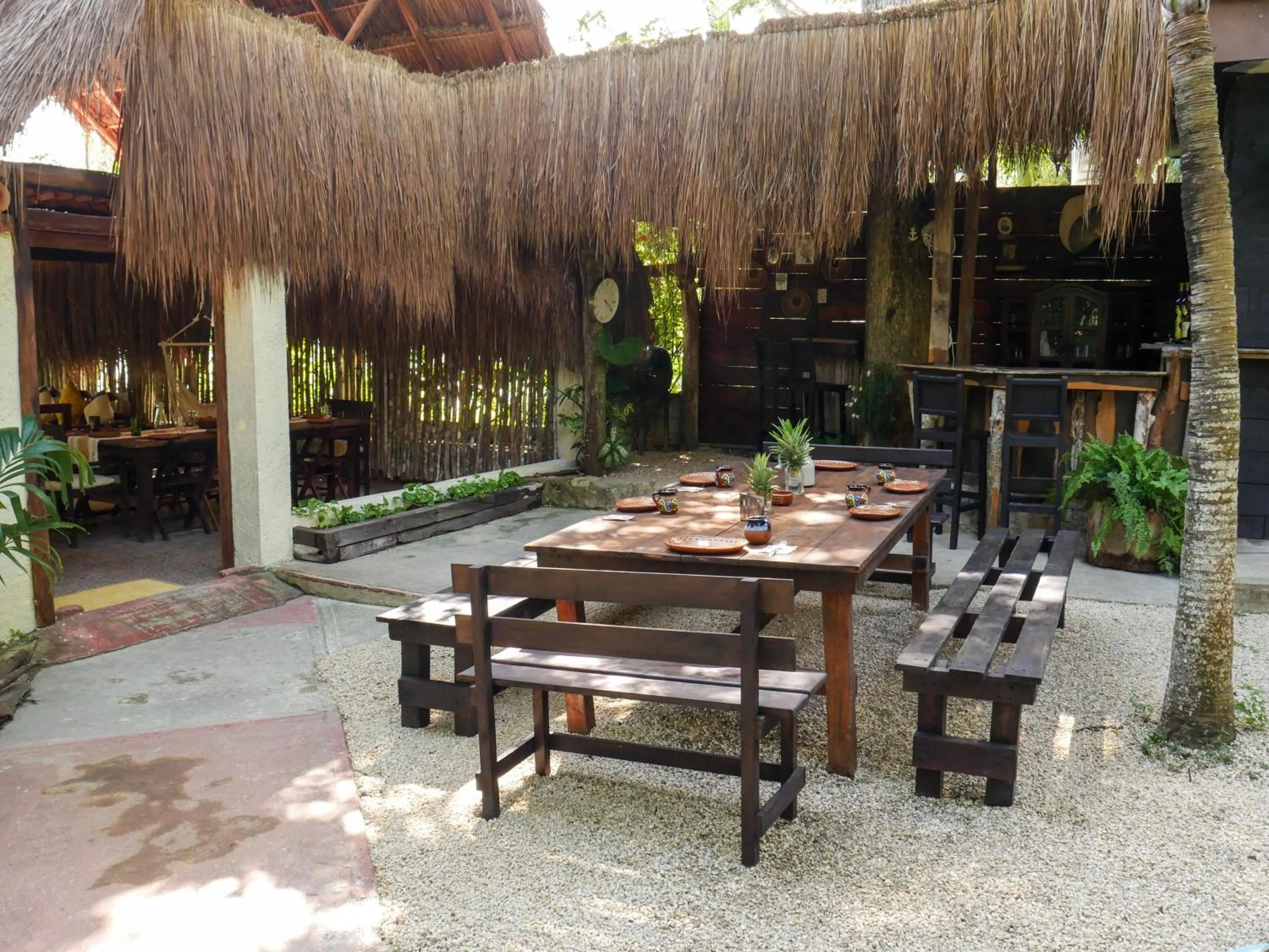 Dining area in Villa Santuario Lake front Oasis