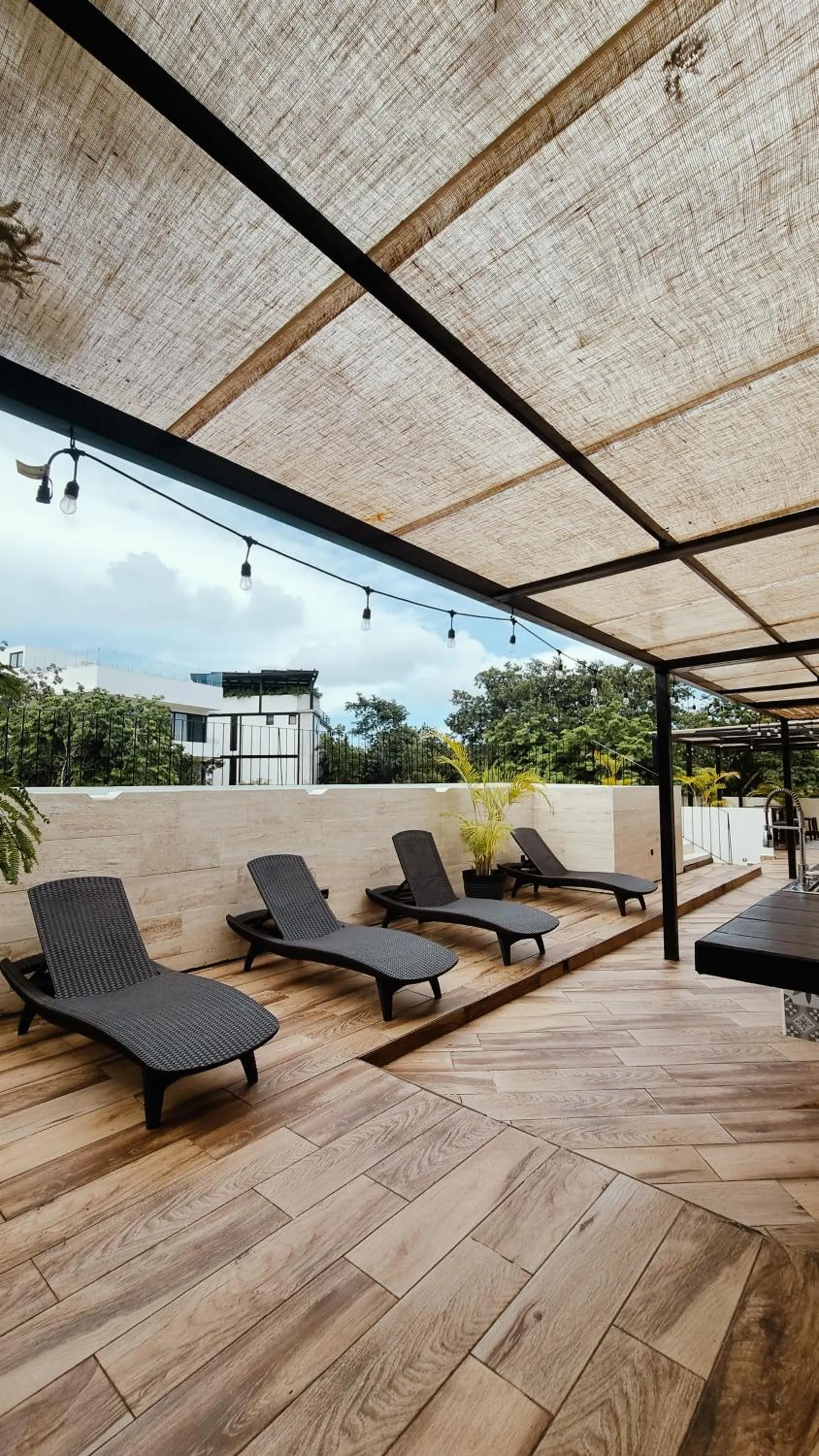 Balcony/Terrace in Condominio en Tulum, la Veleta.