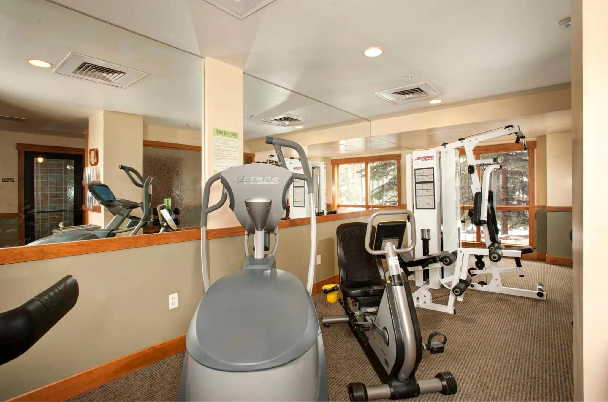 Fitness centre/facilities in The Springs Condominiums by Vail Resorts