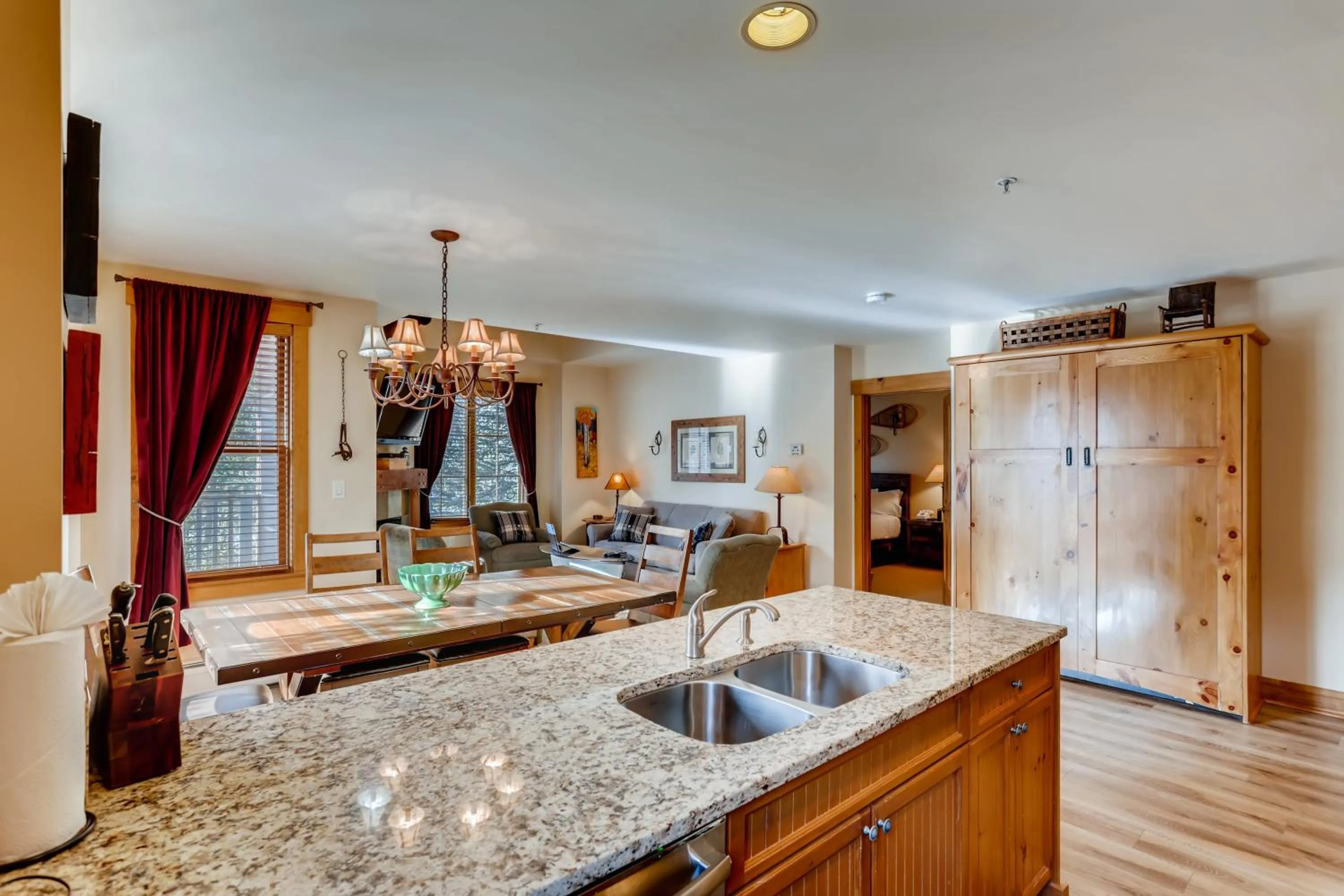 Kitchen or kitchenette in The Springs Condominiums by Vail Resorts
