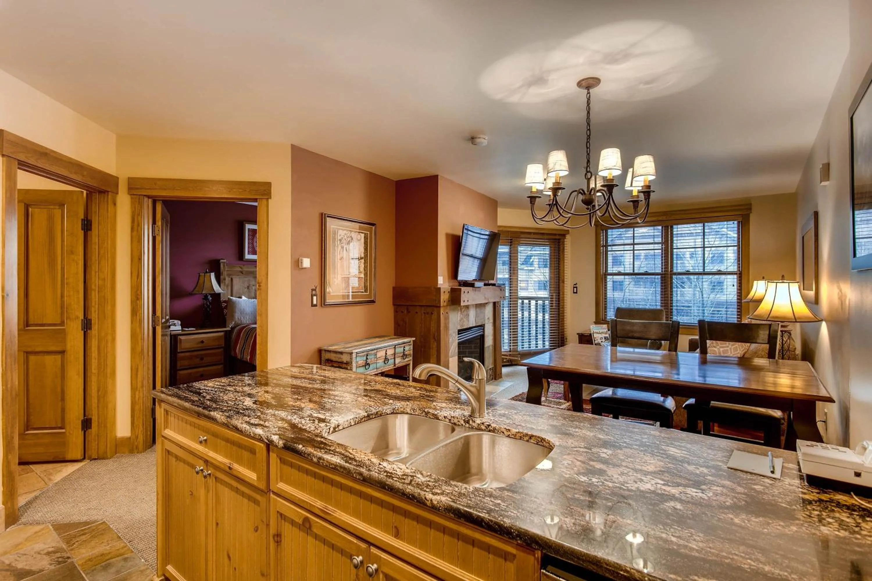 Kitchen or kitchenette in The Springs Condominiums by Vail Resorts