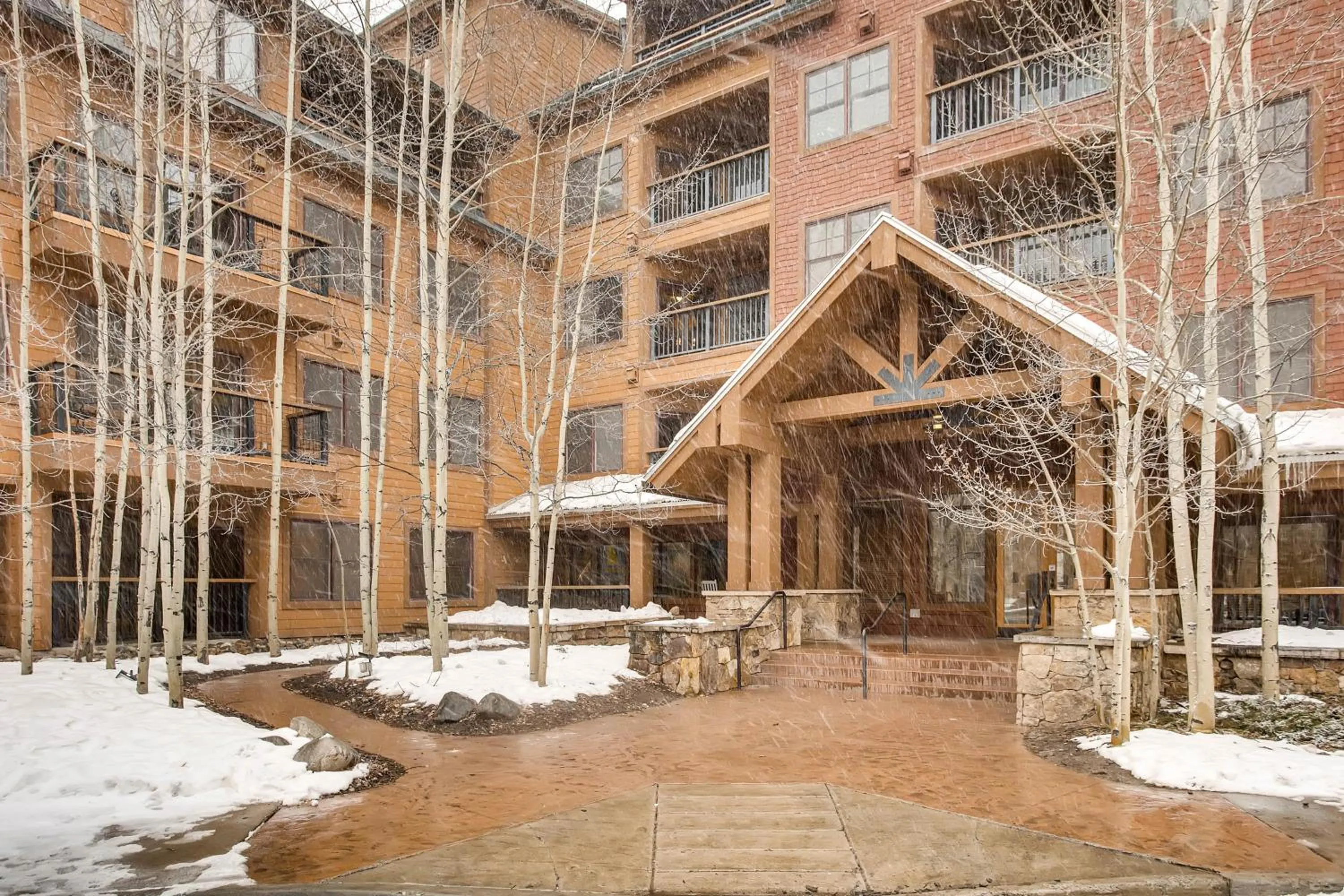Property building in The Springs Condominiums by Vail Resorts