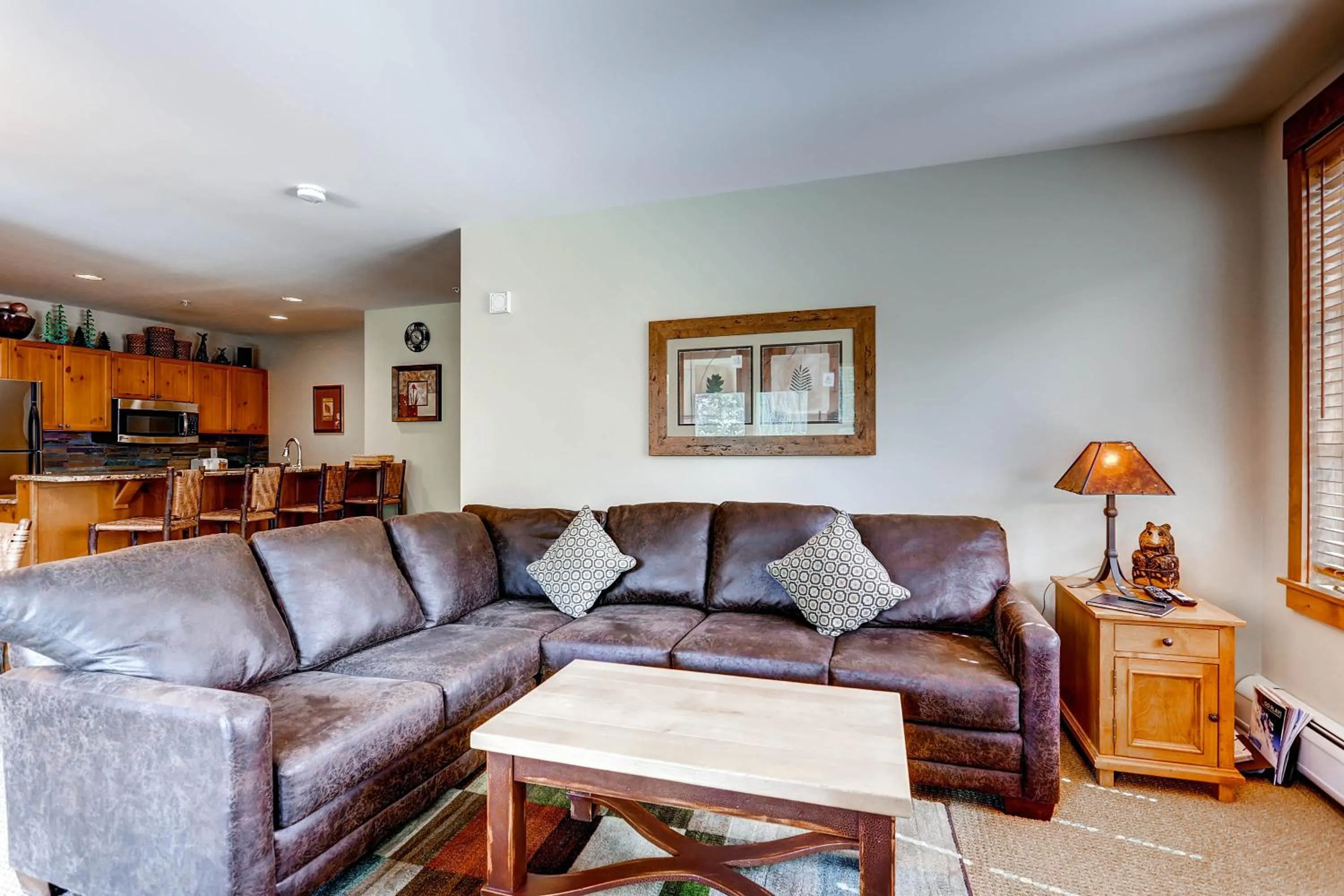 Living room in The Springs Condominiums by Vail Resorts