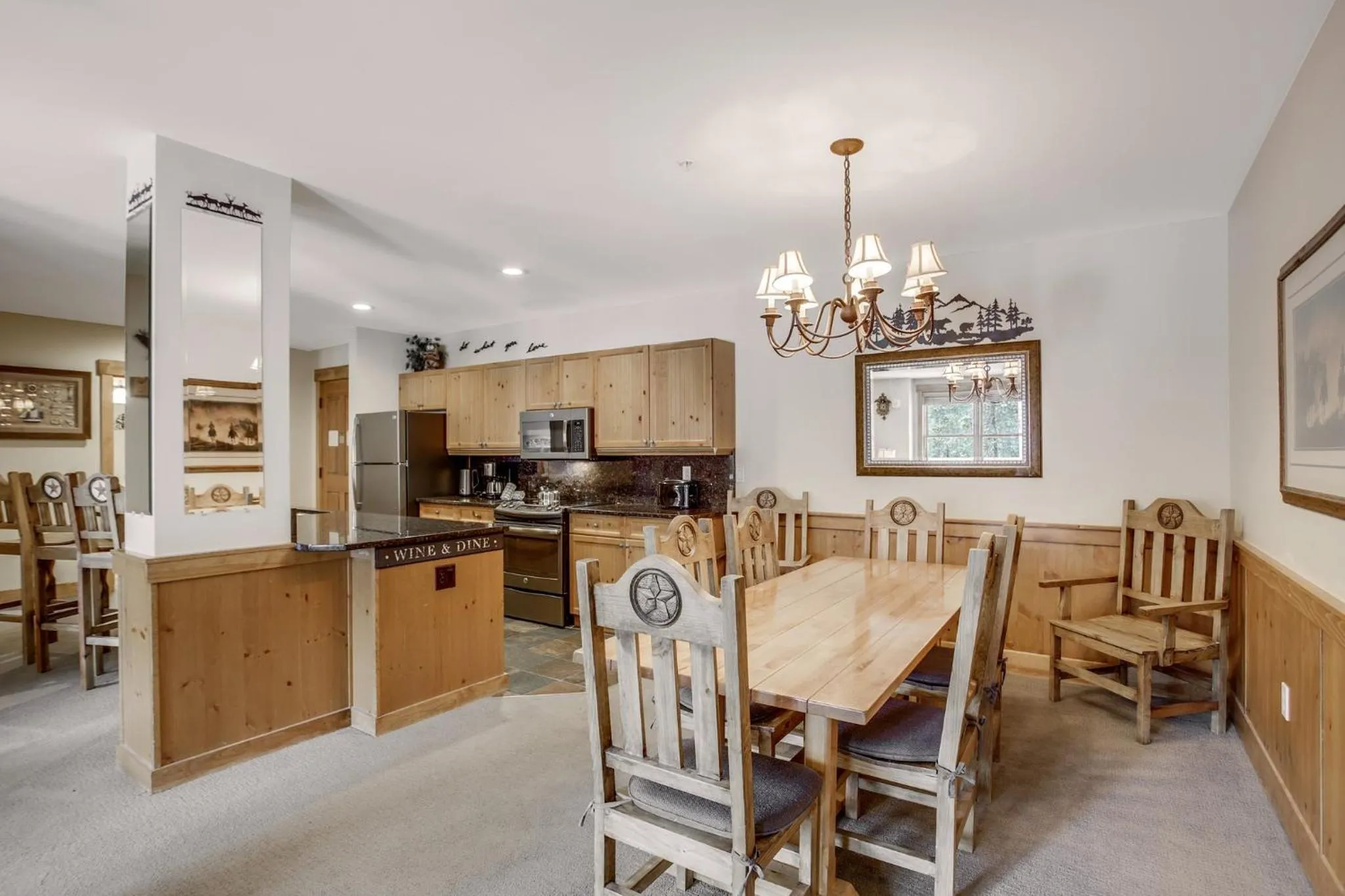 Living room in The Springs Condominiums by Vail Resorts