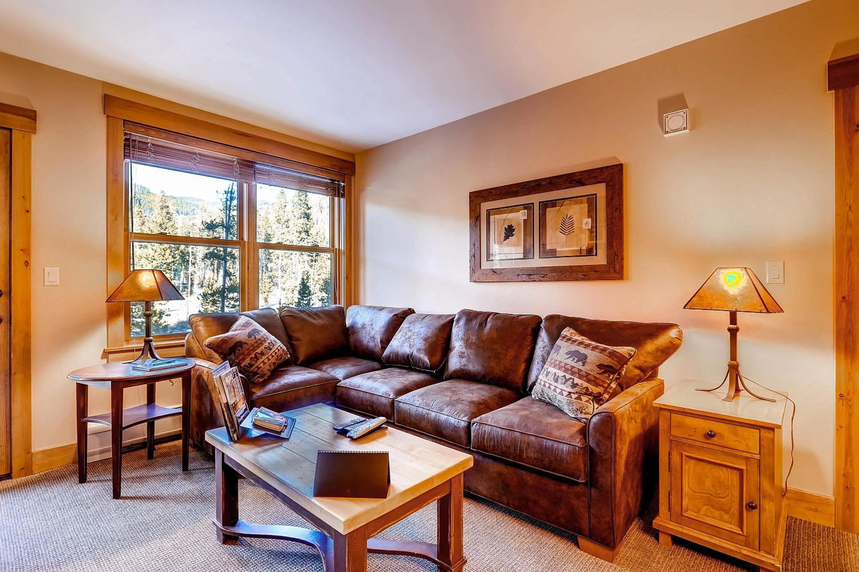 Living room in The Springs Condominiums by Vail Resorts
