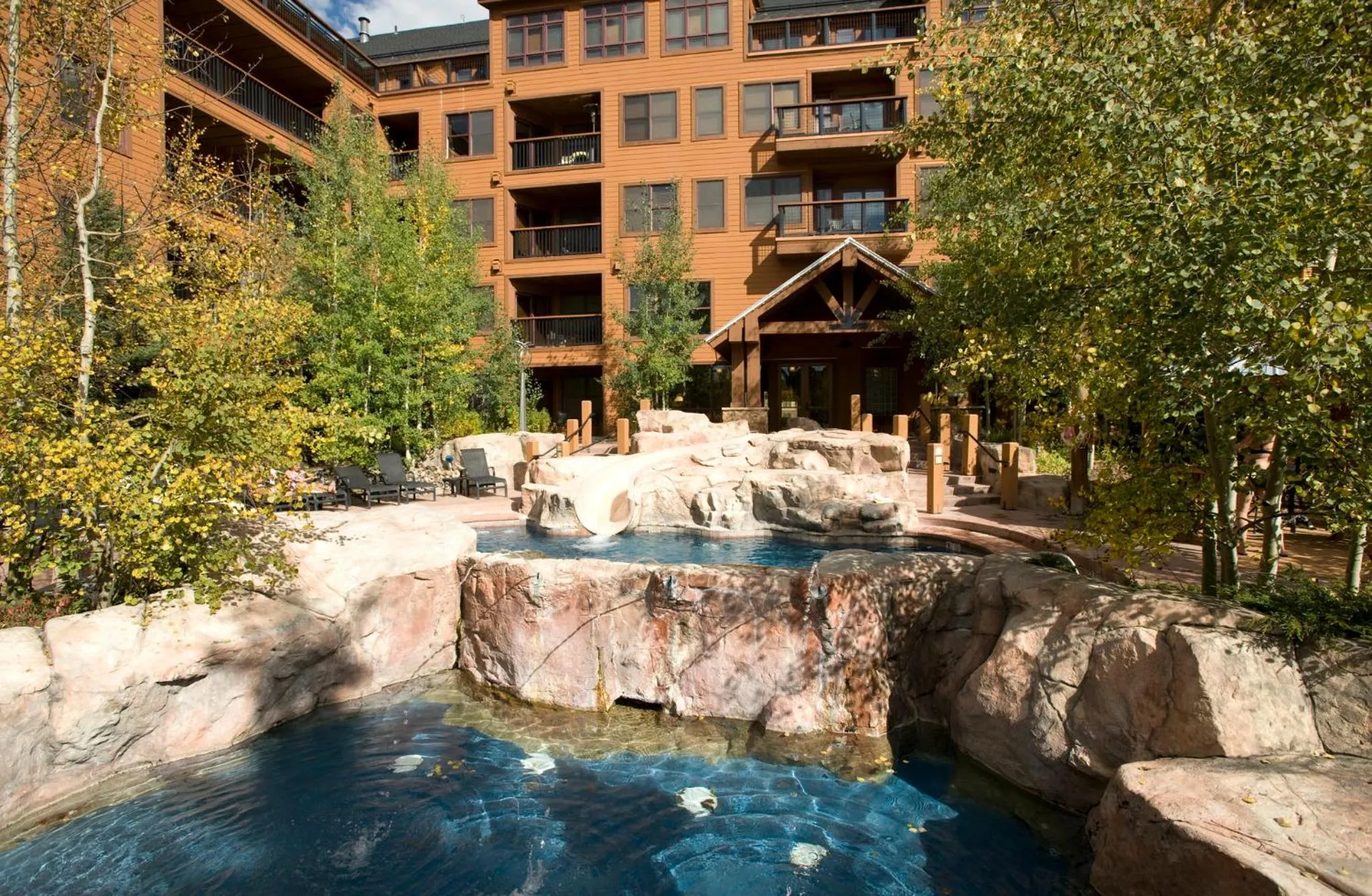 Swimming pool in The Springs Condominiums by Vail Resorts