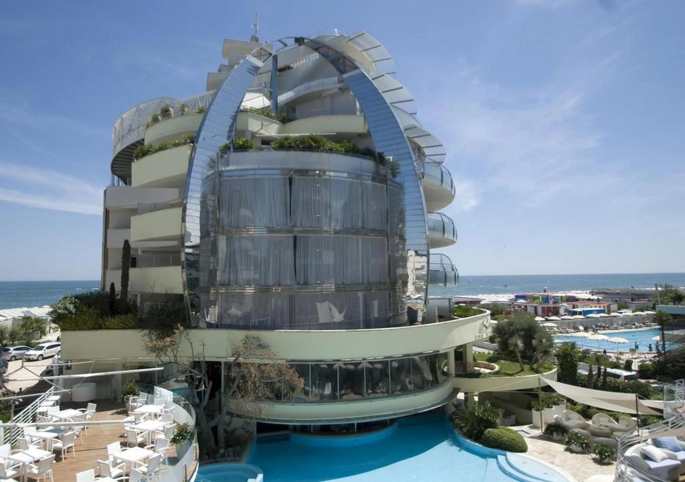 Bird's eye view in Hotel Waldorf- Premier Resort