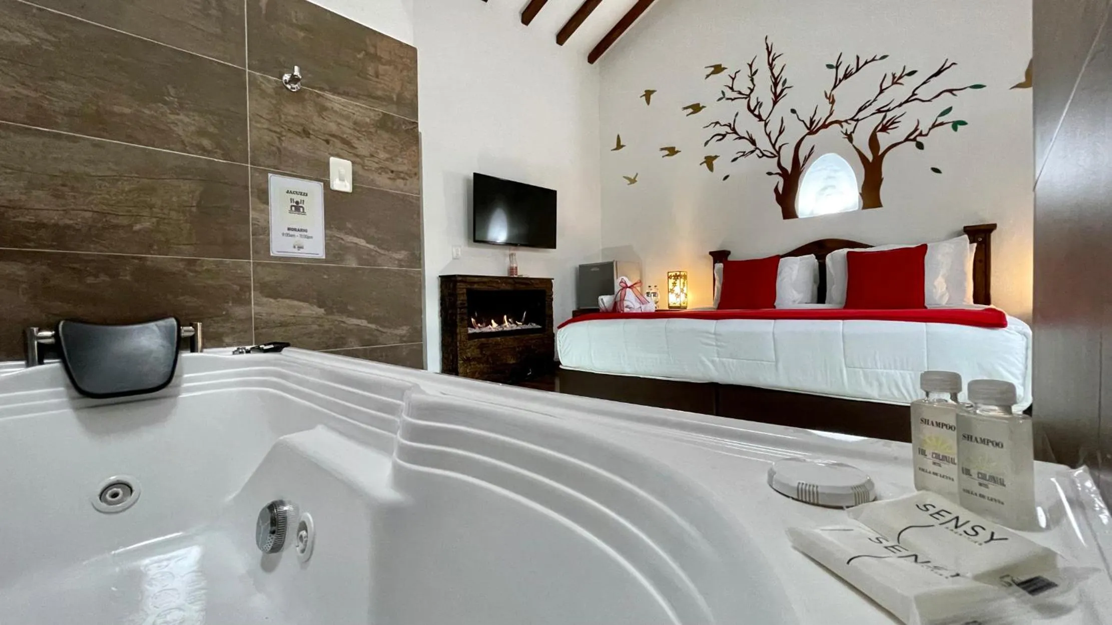 Hot Tub, Bed in Hotel Boutique & Spa - VDL Colonial