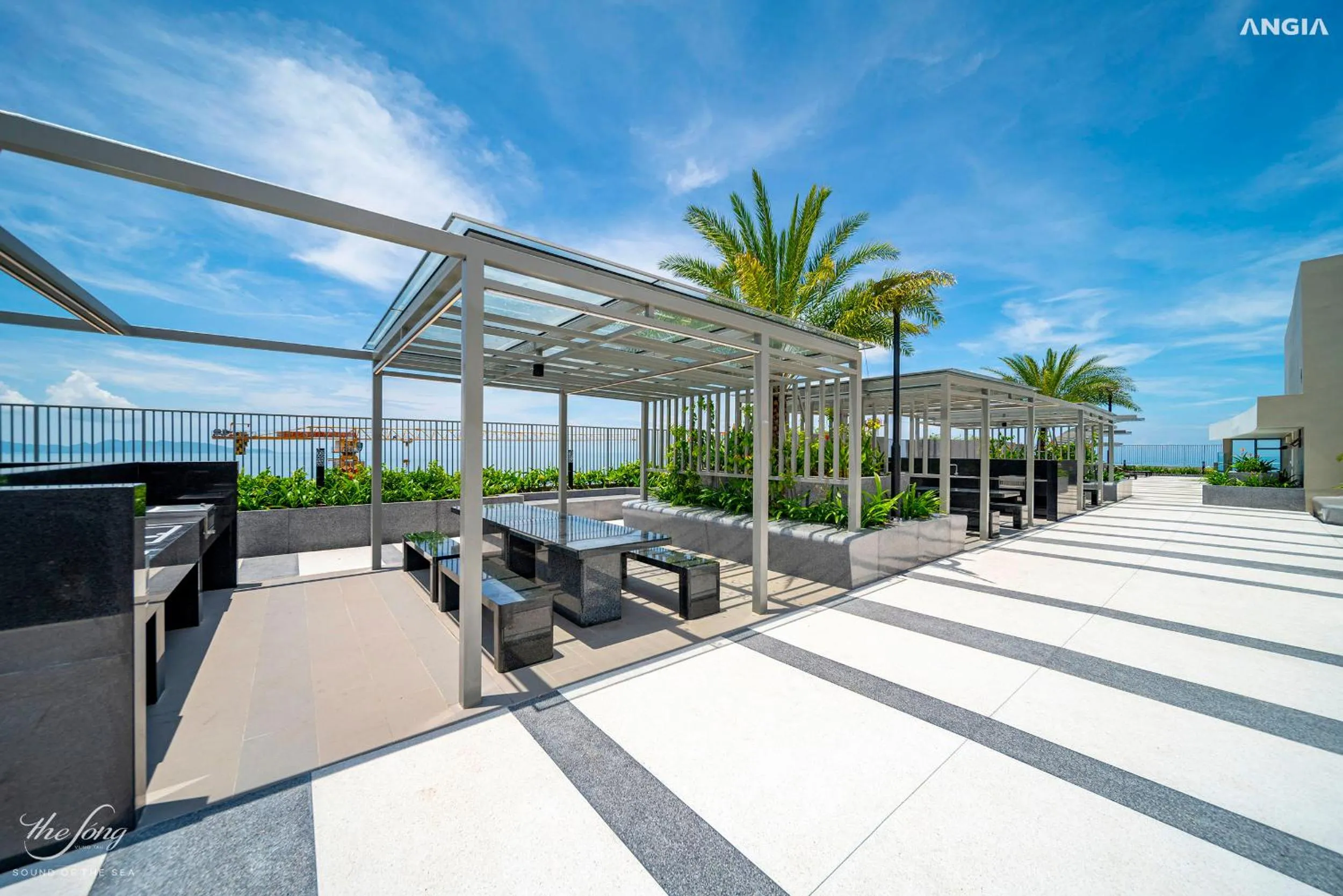 BBQ facilities in THE SÓNG CONDOTEL APARTMENT VŨNG TÀU