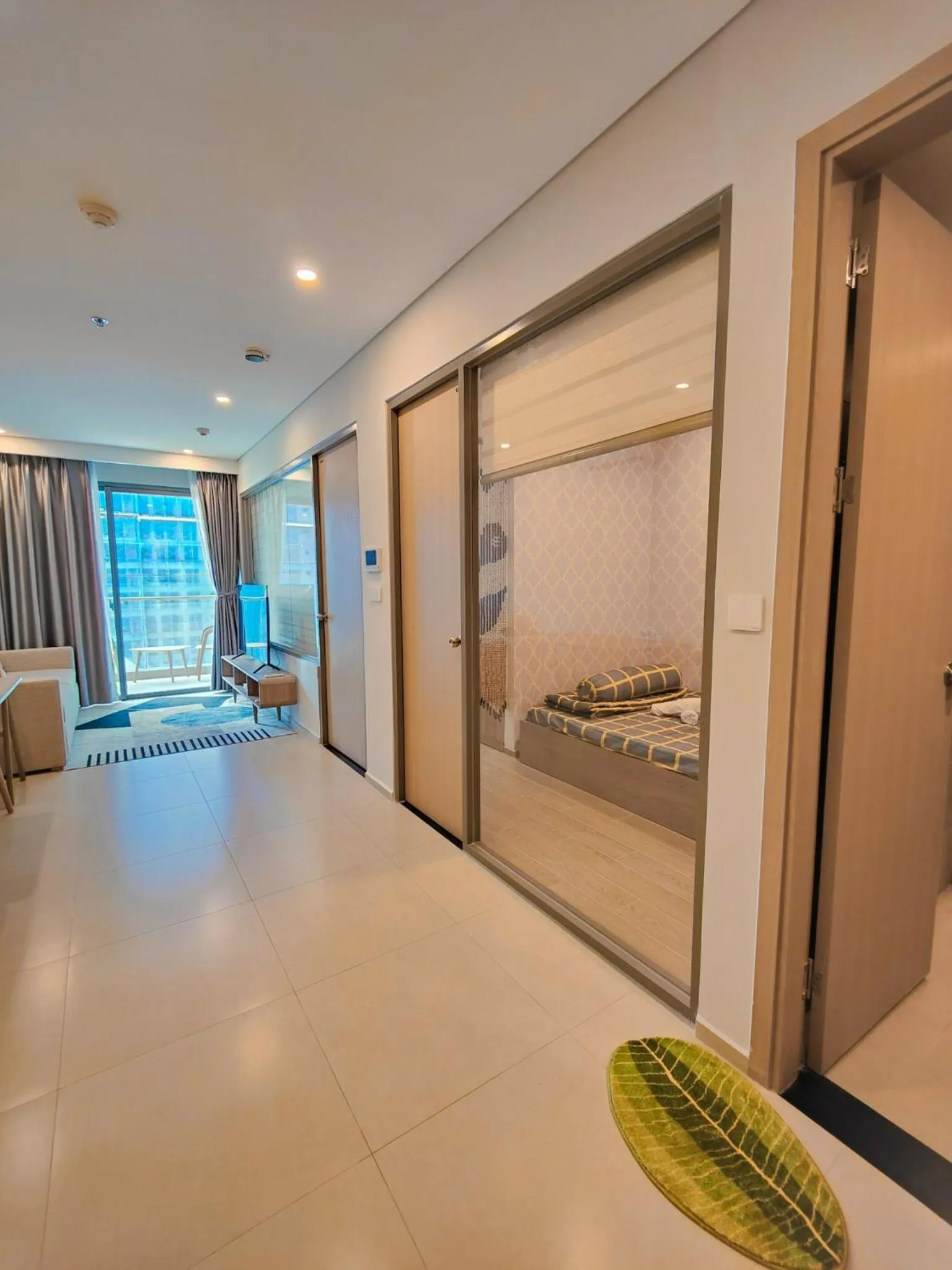 Inner courtyard view in THE SÓNG CONDOTEL APARTMENT VŨNG TÀU