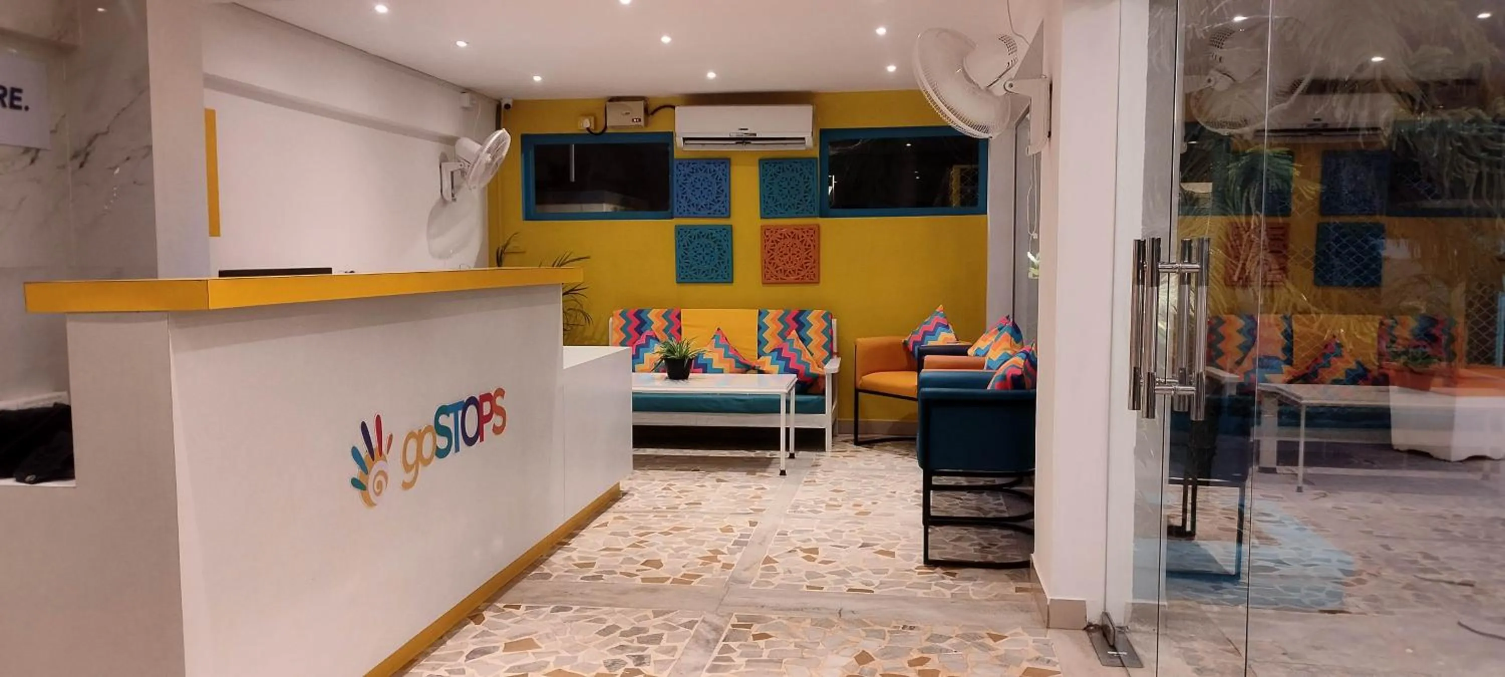 Lobby or reception in goSTOPS PLUS Goa, Vagator