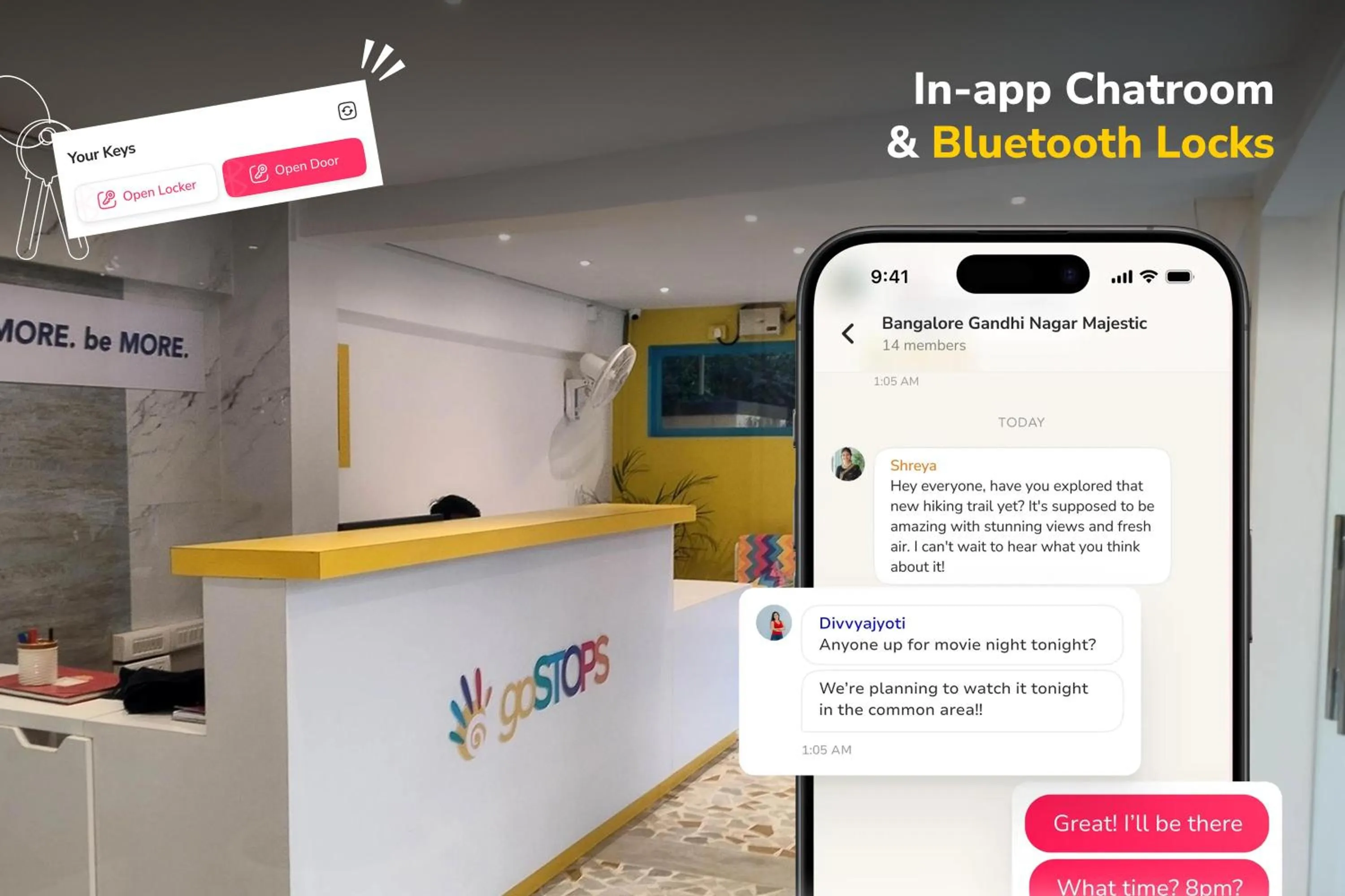 goSTOPS PLUS Goa, Vagator