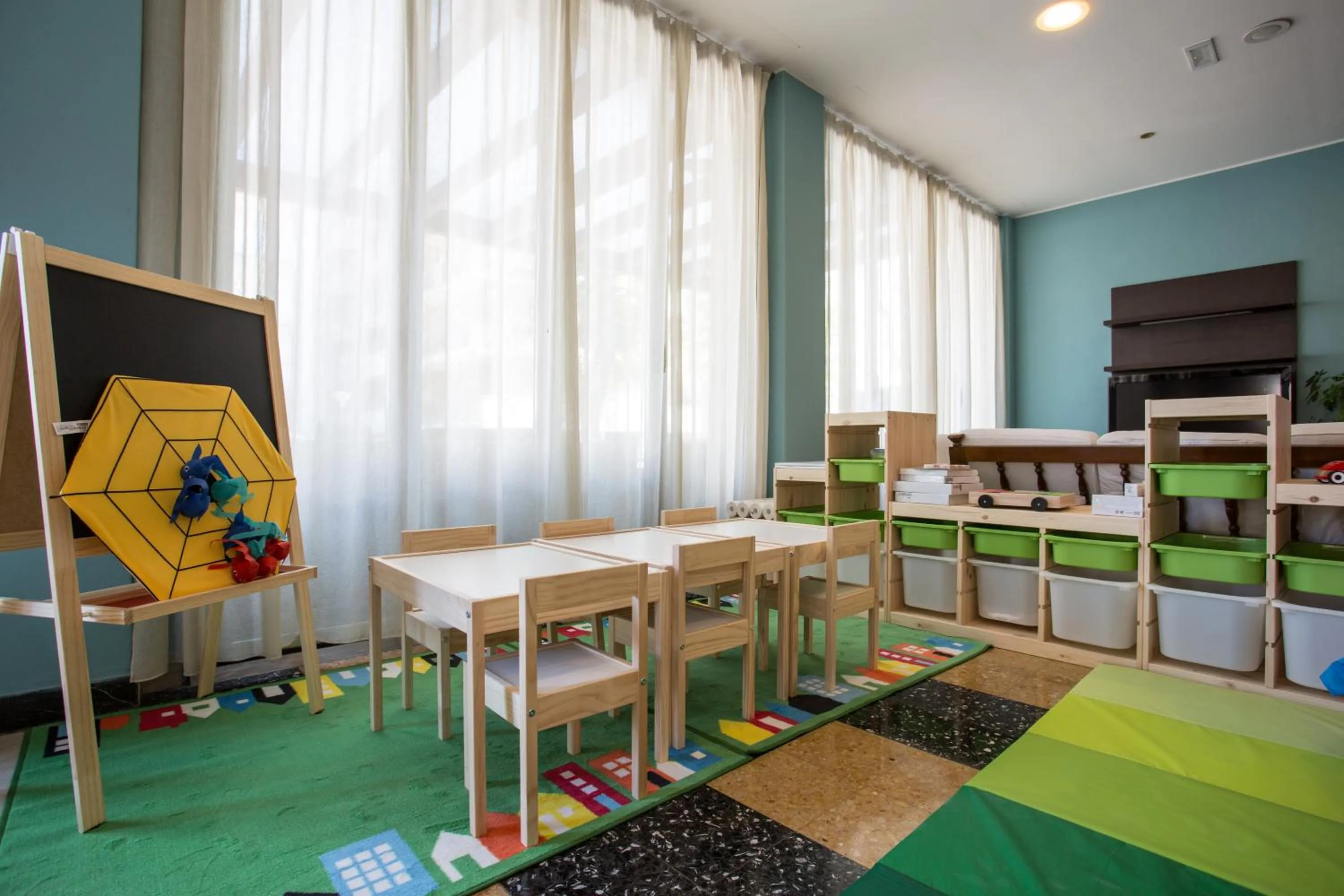 Children play ground in Hotel Boston