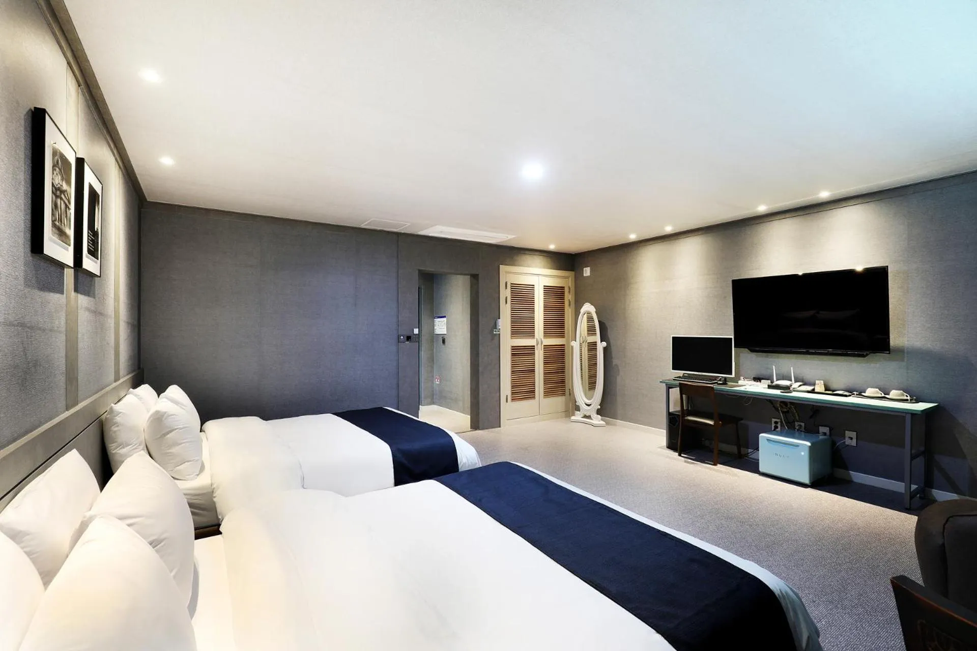 Bed in Buan Tourist Hotel