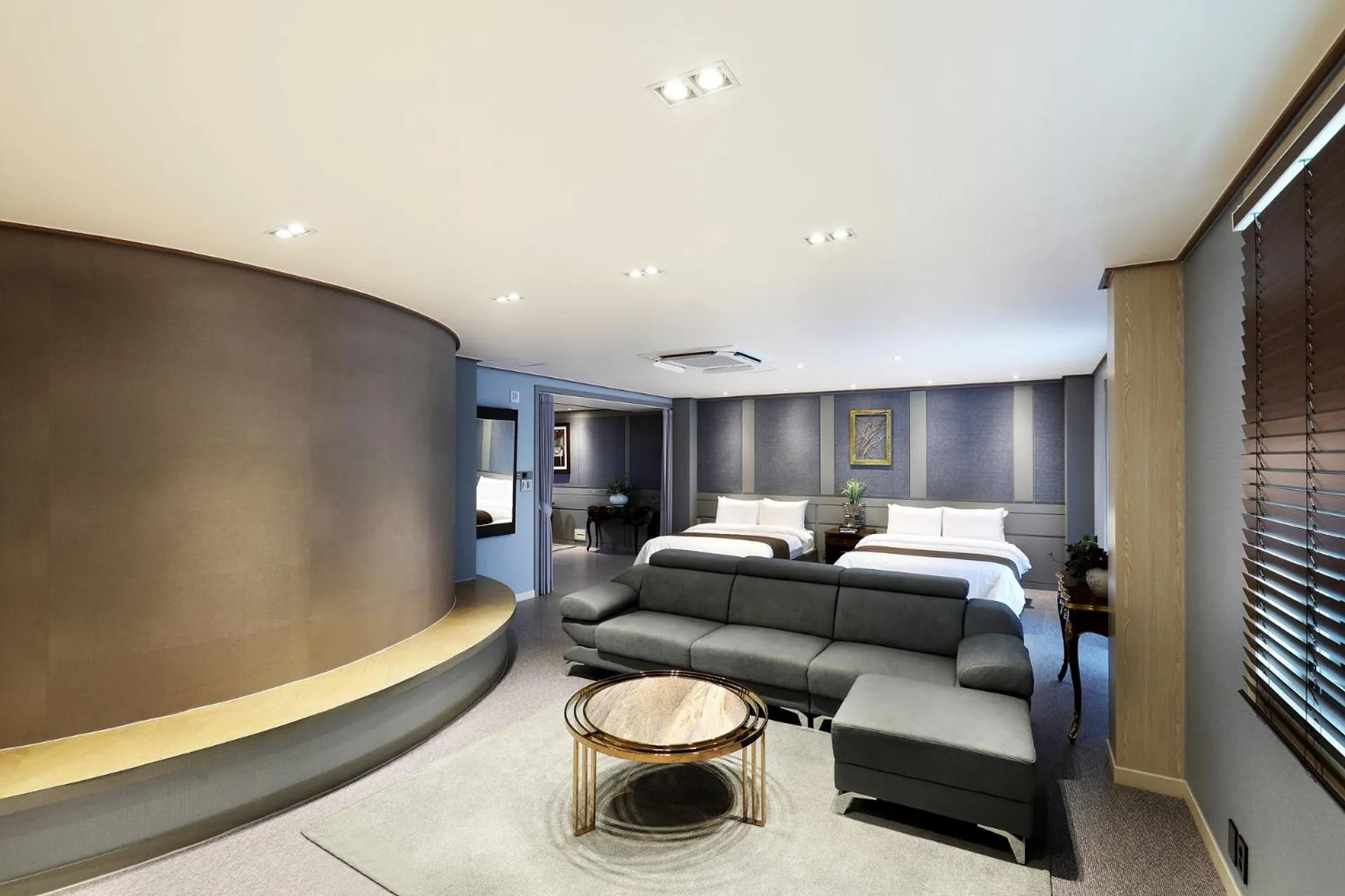 Bed in Buan Tourist Hotel