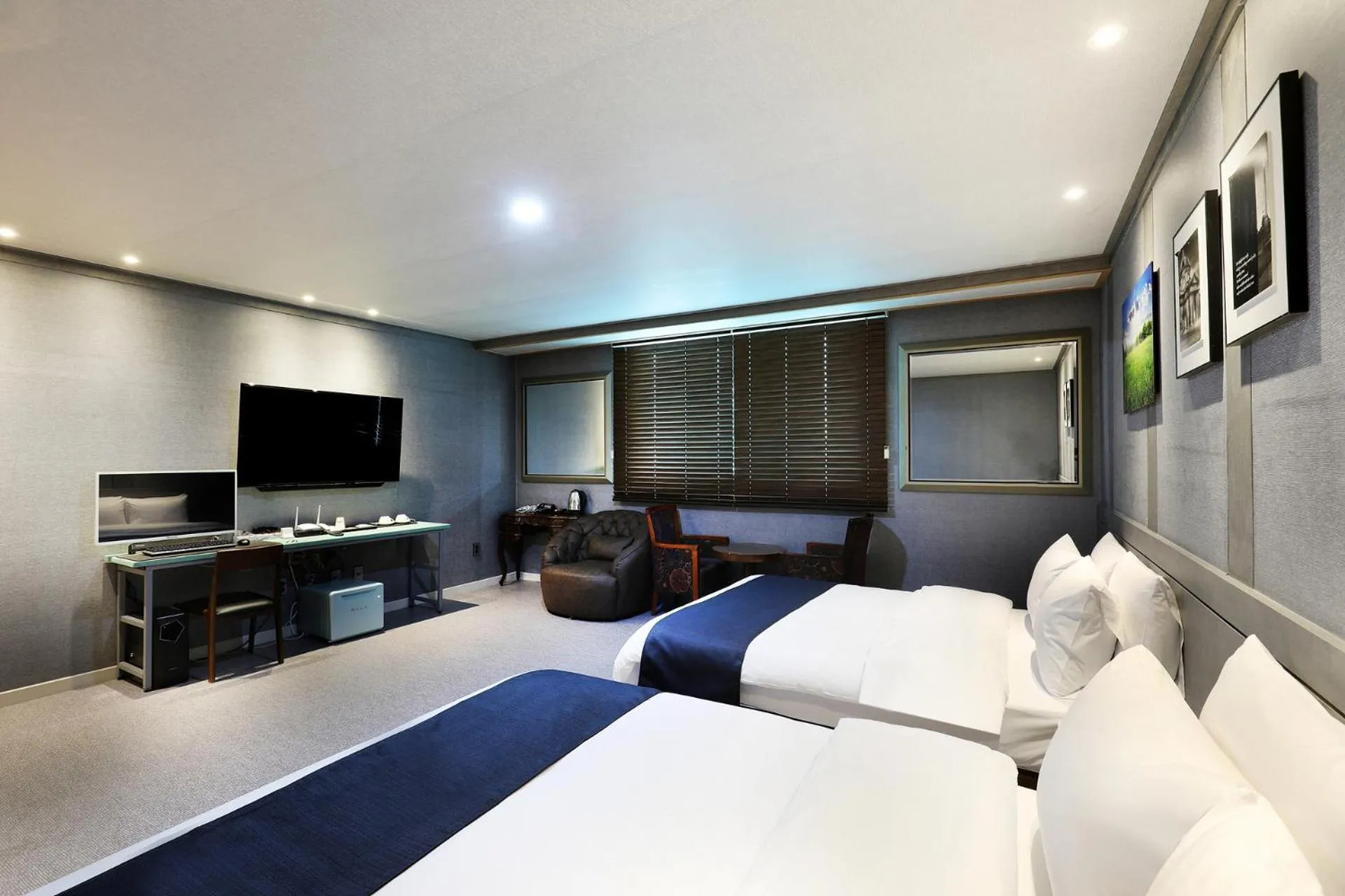 Bed in Buan Tourist Hotel