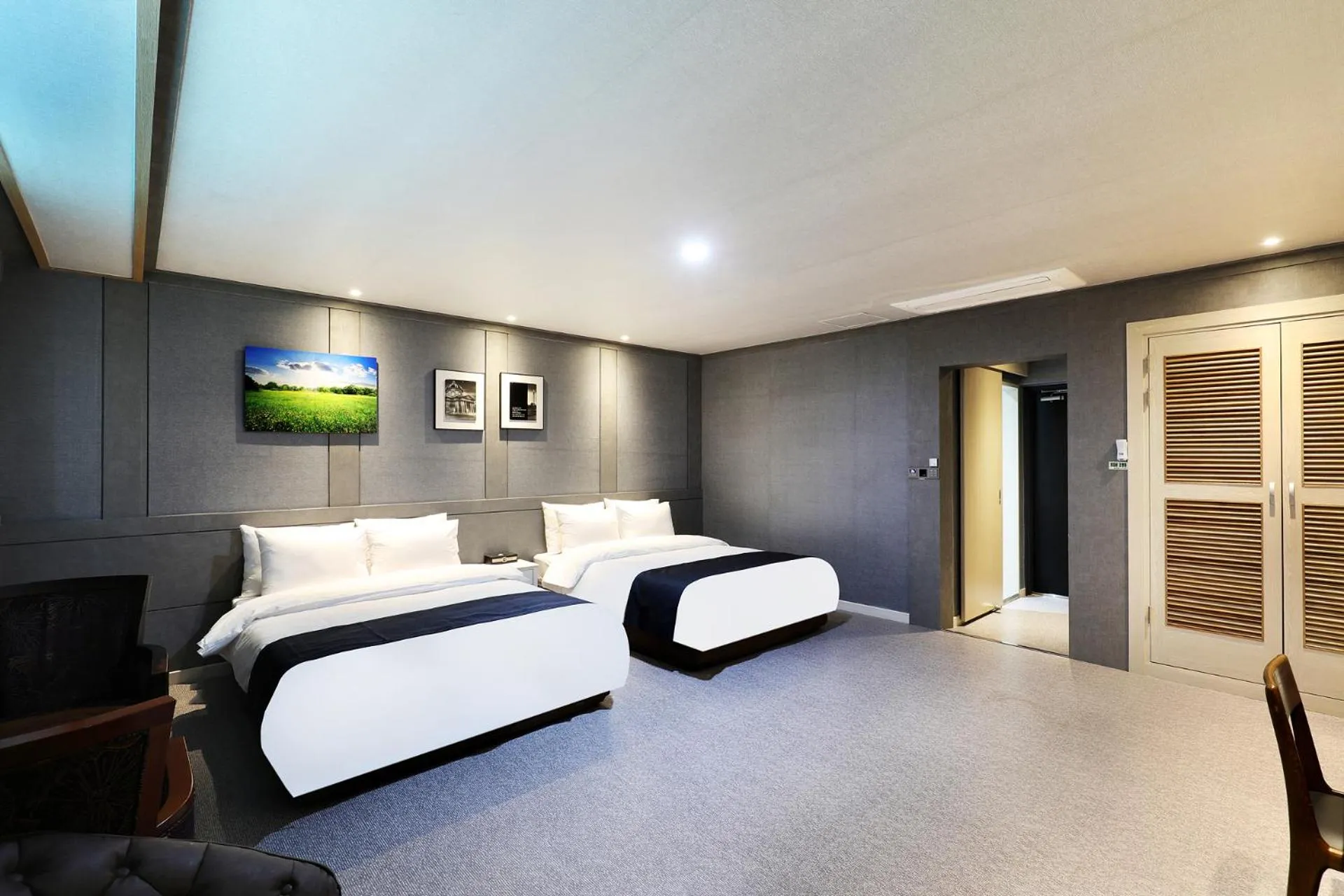 Bed in Buan Tourist Hotel