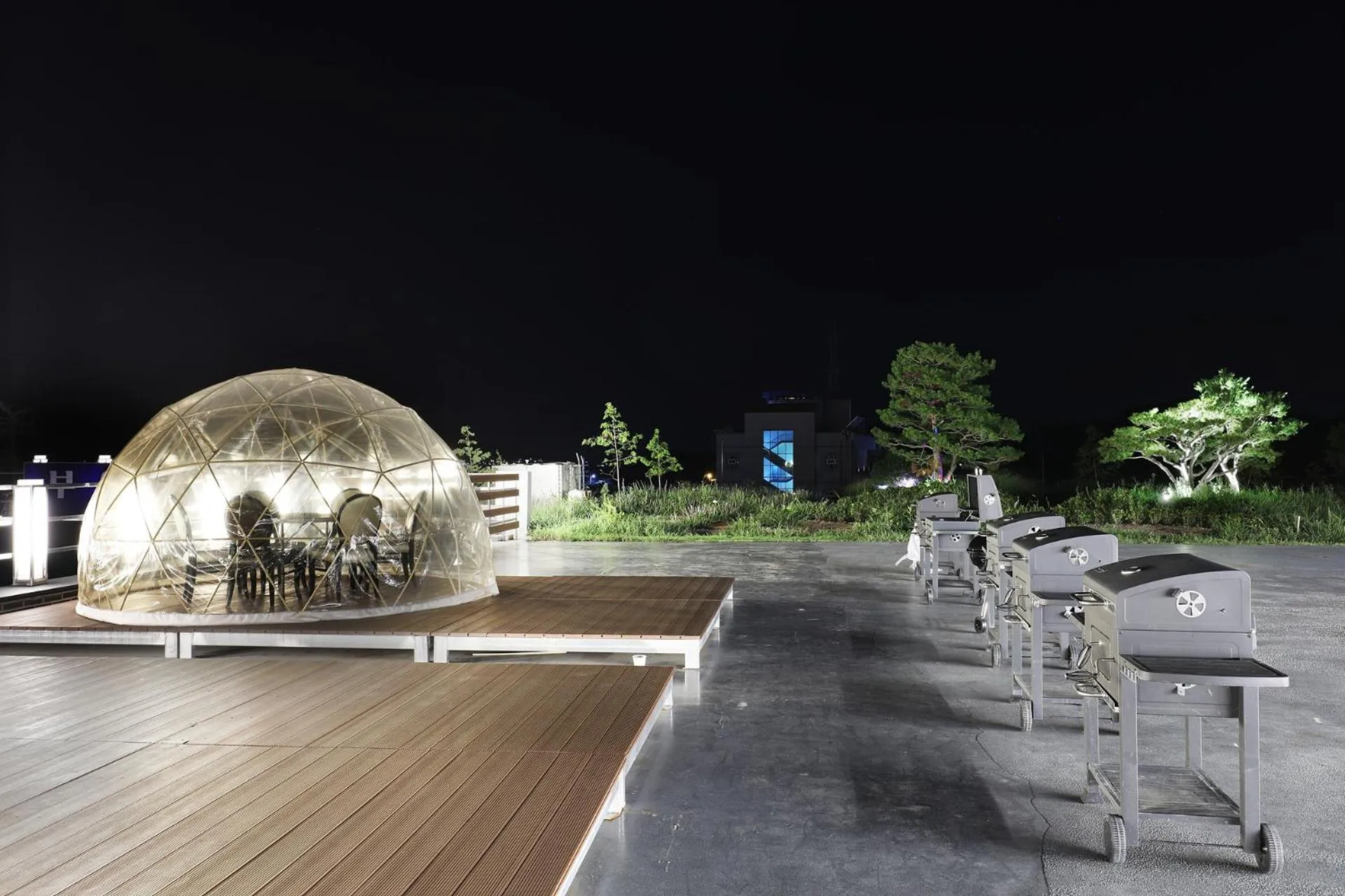 BBQ facilities in Buan Tourist Hotel