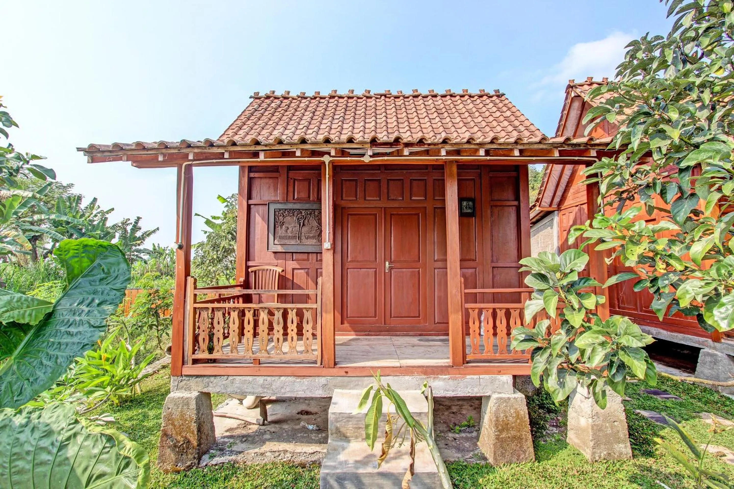 Lobby or reception in Collection O 91582 Green Kasongan Cottage
