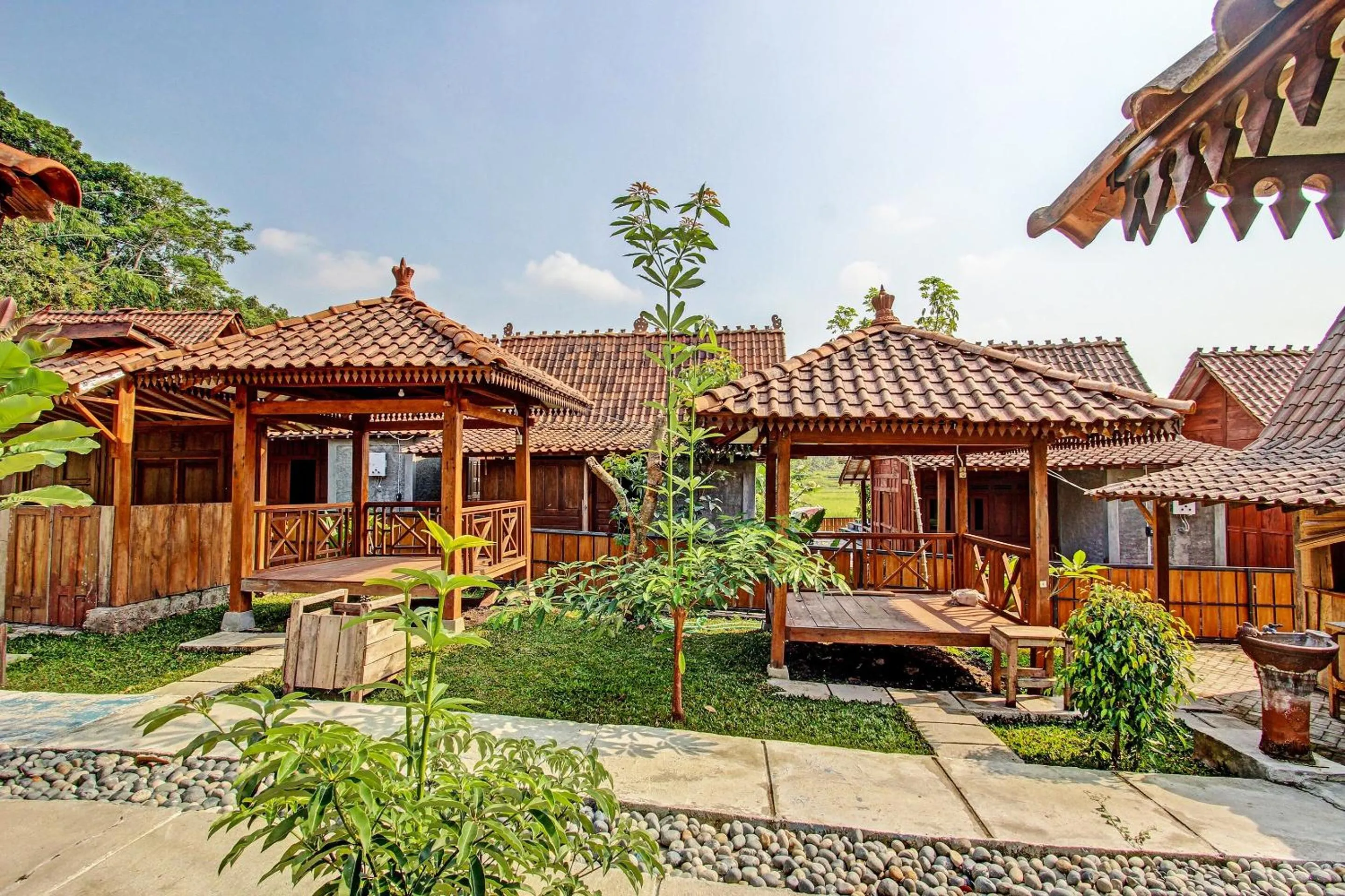 Lobby or reception in Collection O 91582 Green Kasongan Cottage