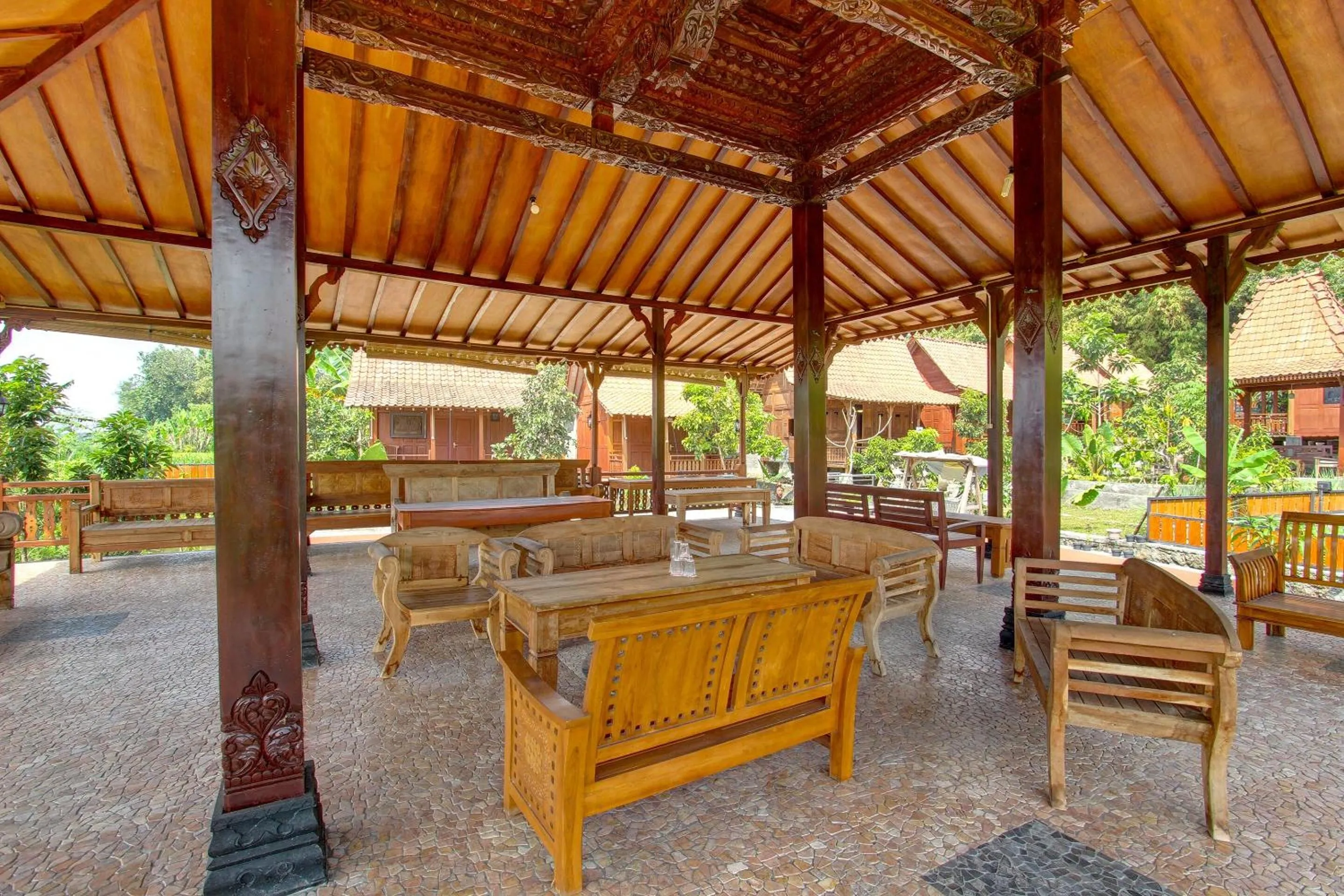 Lobby or reception in Collection O 91582 Green Kasongan Cottage